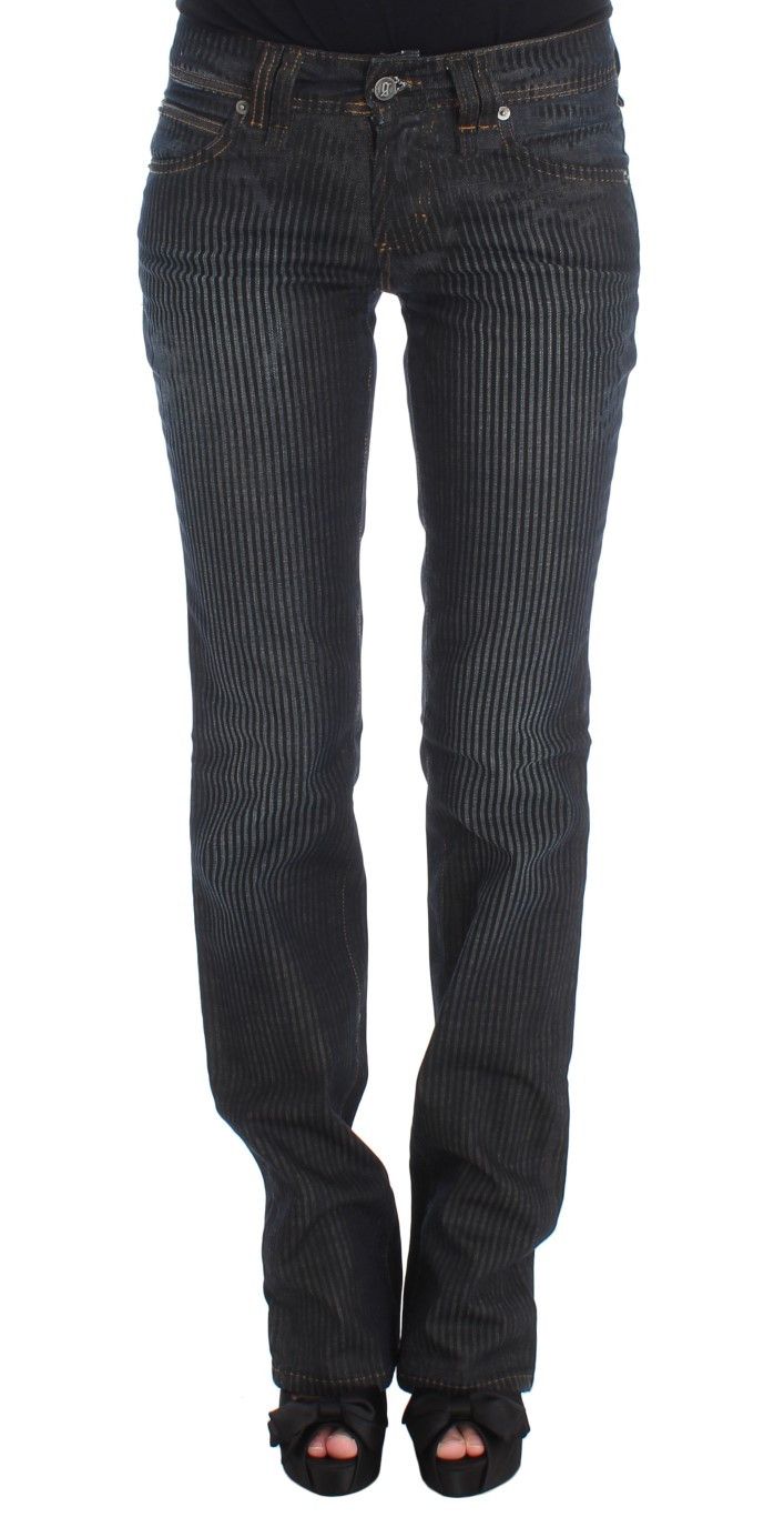 John Galliano Chic Slim Fit Bootcut Designer Women's Jeans Size 24" / US 00 / IT 34 - 1 Thumbnail