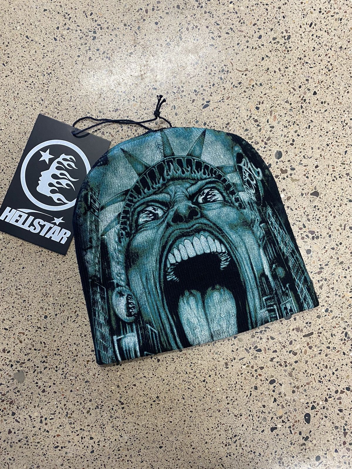 HELLSTAR 💀Hellstar Liberty Records Beanie💀 Size ONE SIZE - 1 Thumbnail