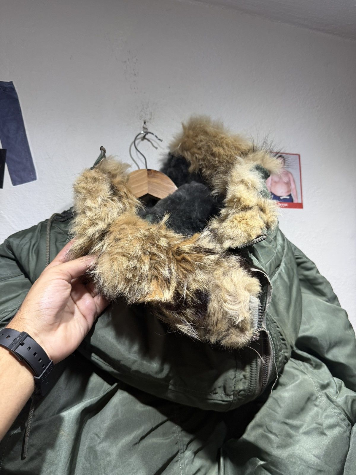Vintage vintage 1960s U.S. Air Force N-2B flight jacket Size US M / EU 48-50 / 2 - 9 Thumbnail