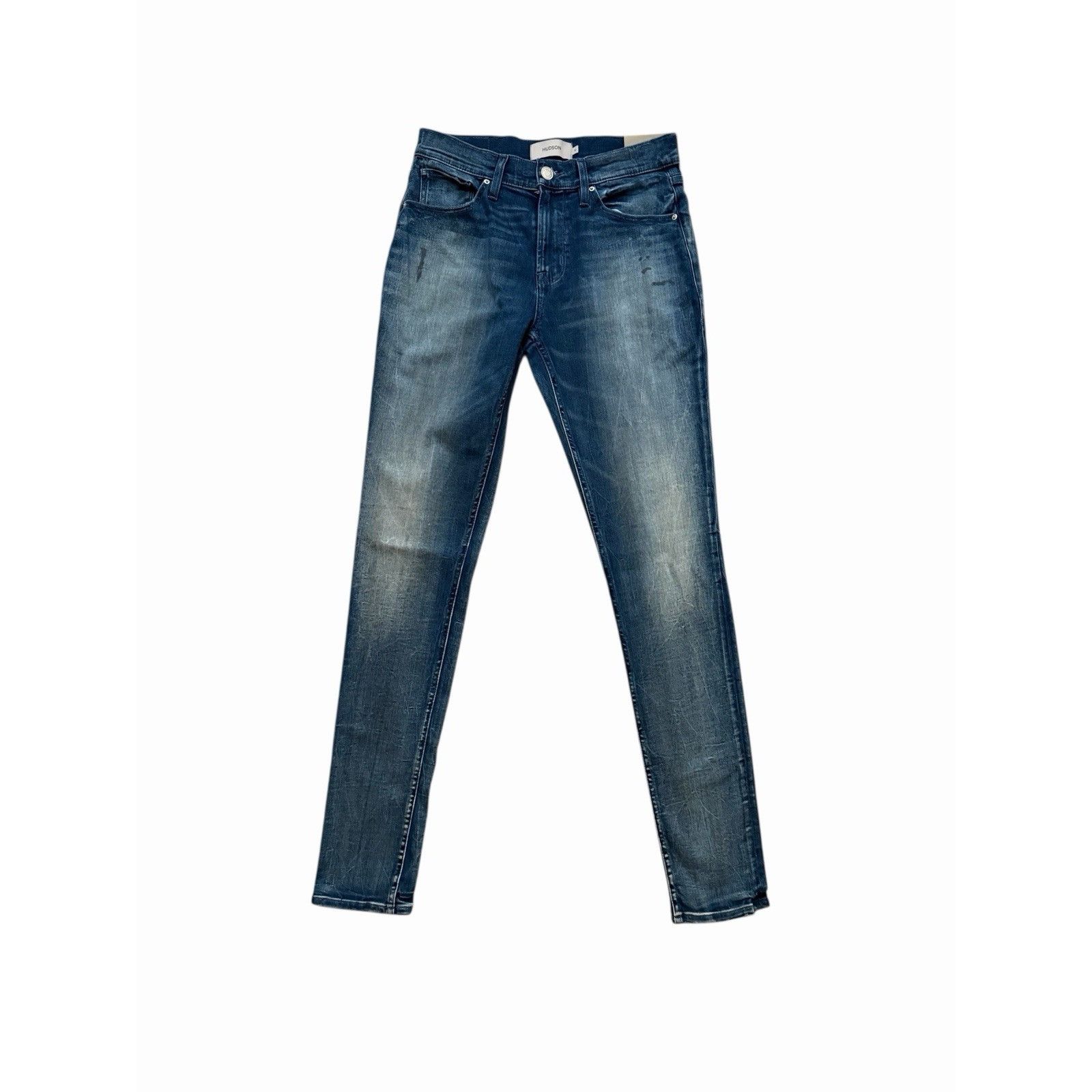 Hudson Hudson Zack Skinny Jeans Mens Denim Blue Size 30/34 Size US 30 / EU 46 - 1 Thumbnail