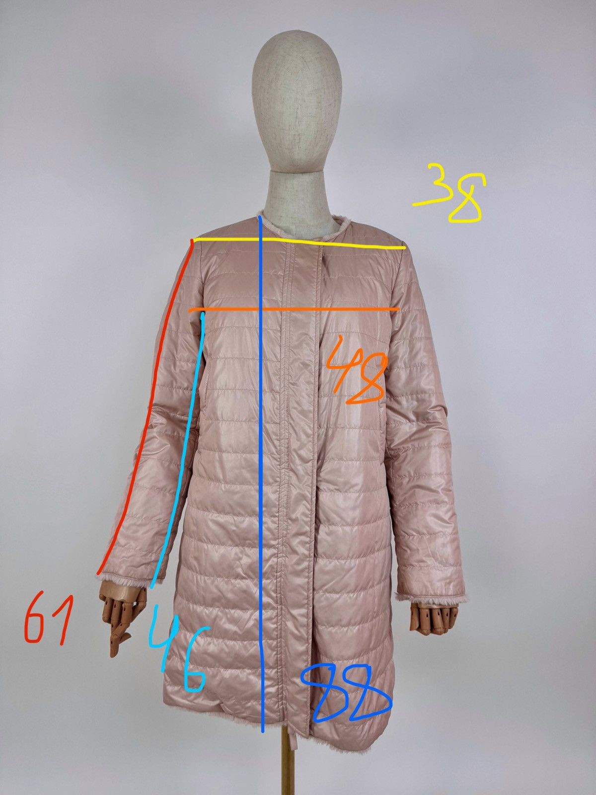 MAX&Co. MAX&Co Double-sided Quilt Coat/jacket Teddy Fleece Womens Size S / US 4 / IT 40 - 7 Thumbnail