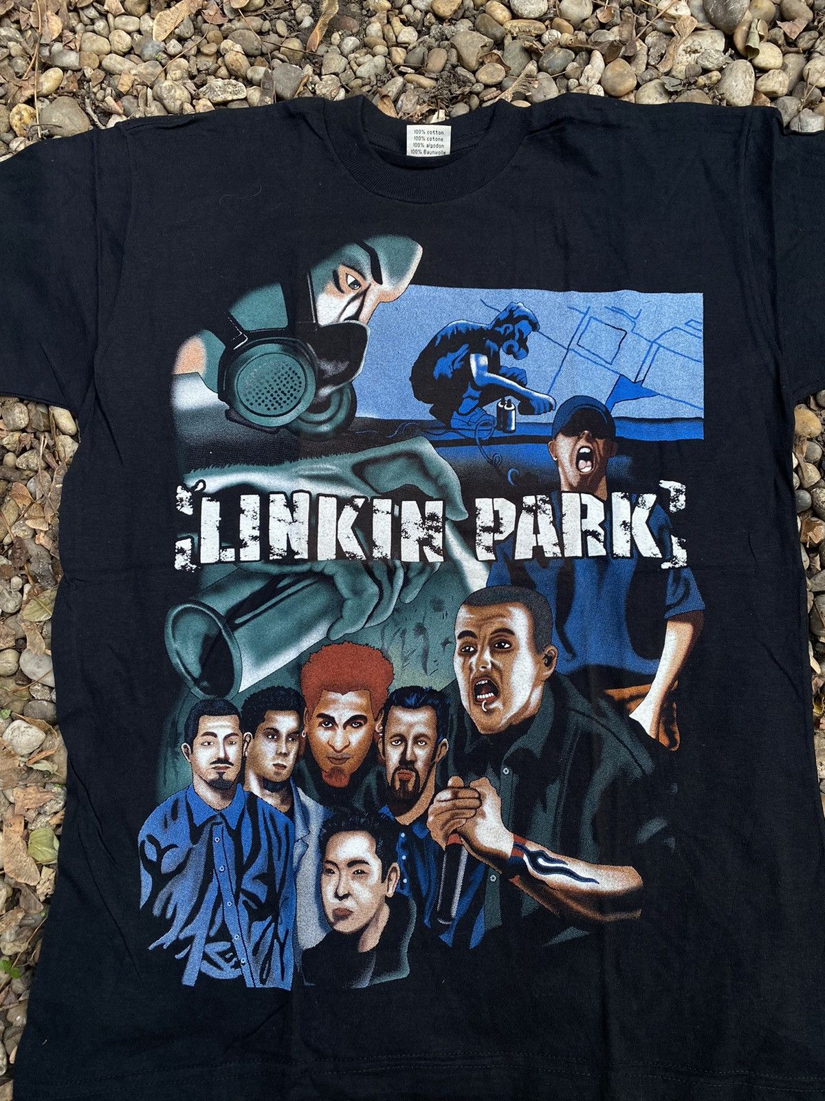 Band Tees × Vintage Vintage Linkin Park Rock T-Shirt Size US M / EU 48-50 / 2 - 3 Thumbnail