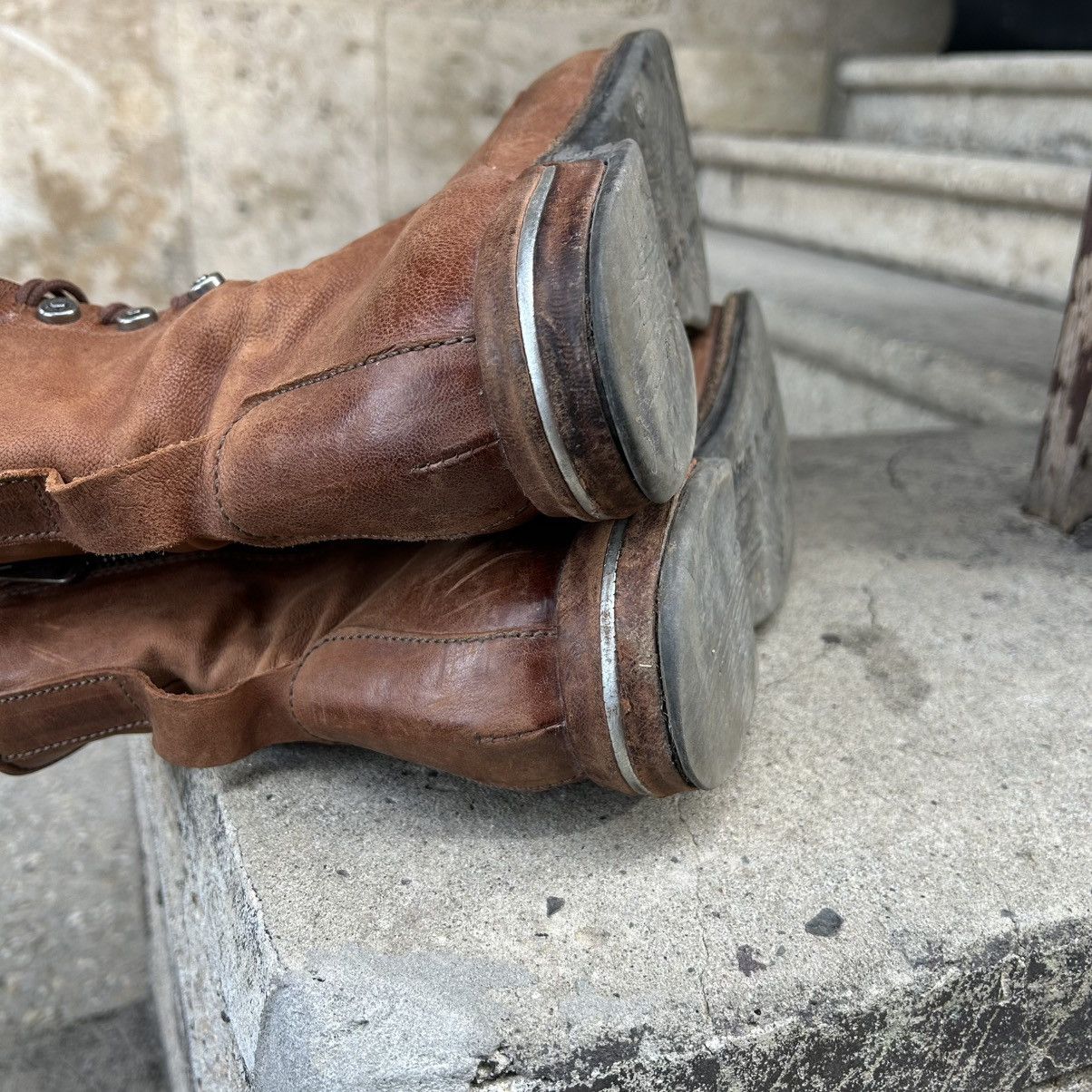 A.S.98 A.S 98 Avantgarde Leather Combat Boots Rick Owens Style 38 Size US 8 / IT 38 - 12 Thumbnail