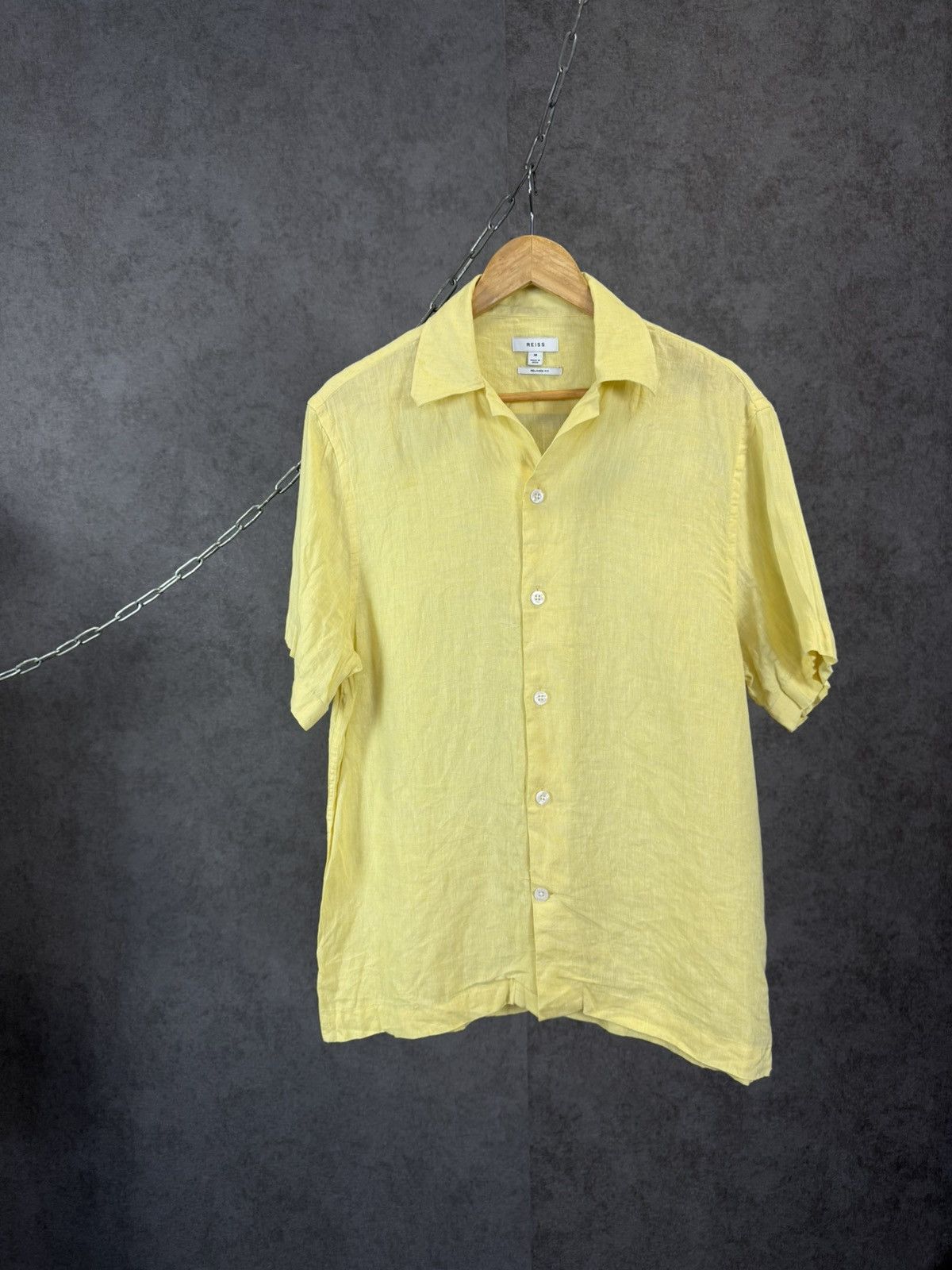 Reiss Reiss designer linen shirt Size US M / EU 48-50 / 2 - 1 Thumbnail