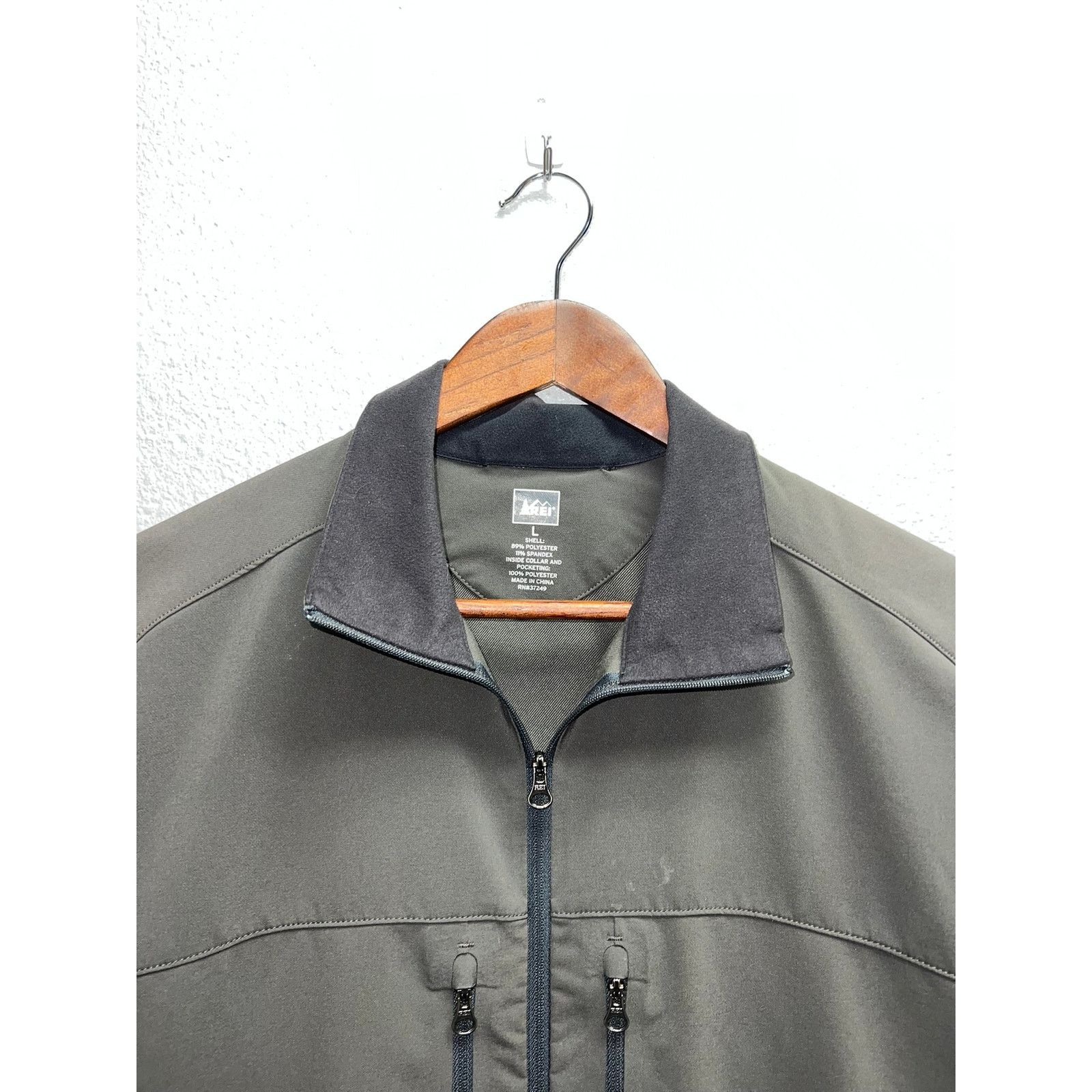 Vintage REI Endeavor Vest Co-Op Lighweight Softshell Gray Hiking L Size US L / EU 52-54 / 3 - 2 Thumbnail