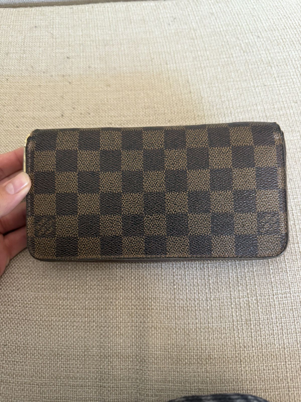 Louis Vuitton Louis Vuitton womens damier ebene zippy wallet Size ONE SIZE - 2 Thumbnail