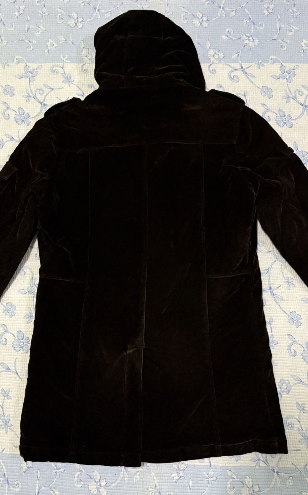 In The Attic In The Attic Velvet Parka Jacket Size US L / EU 52-54 / 3 - 11 Thumbnail