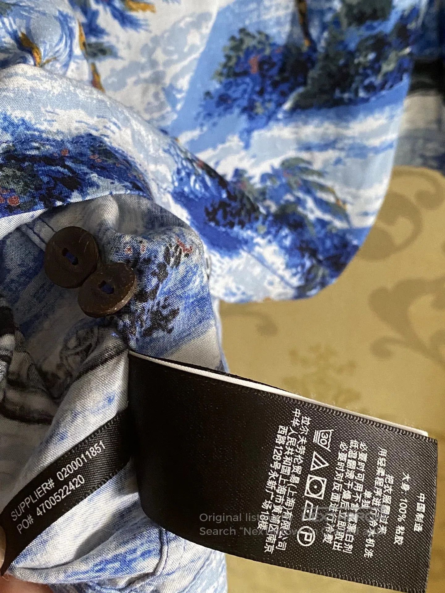 RRL Ralph Lauren RRL Hawaiian. Size US XL / EU 56 / 4 - 9 Thumbnail