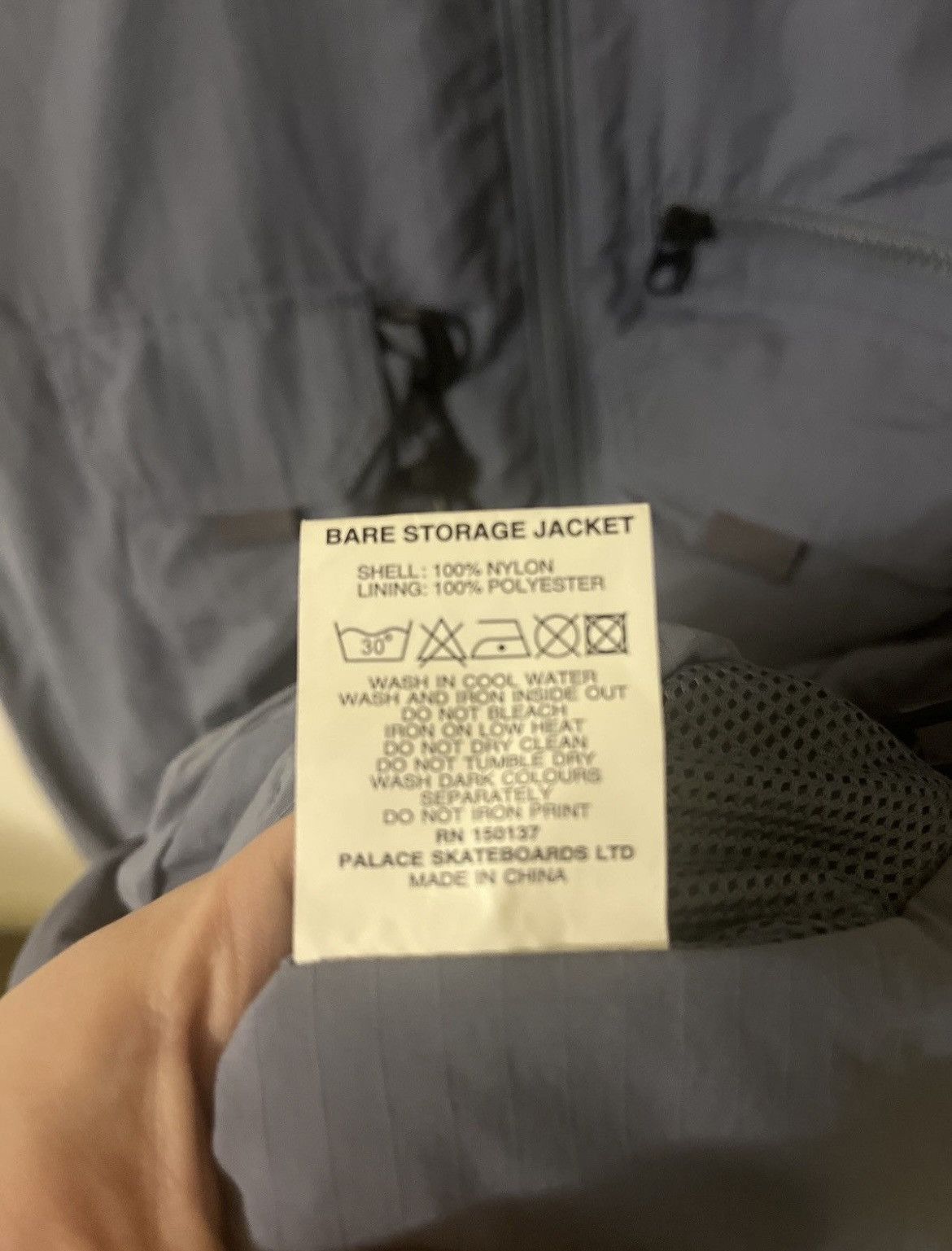 Palace Palace Bare Storage Jacket - Flint Grey Size US L / EU 52-54 / 3 - 11 Thumbnail