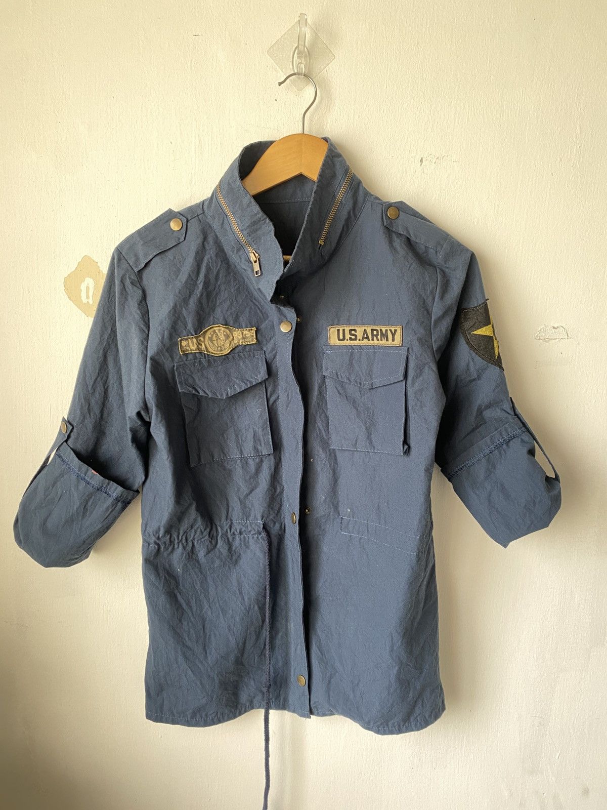 Japanese Brand Vintage U.S. Army Guadalupe Graphic Field Jacket Size US S / EU 44-46 / 1 - 23 Thumbnail