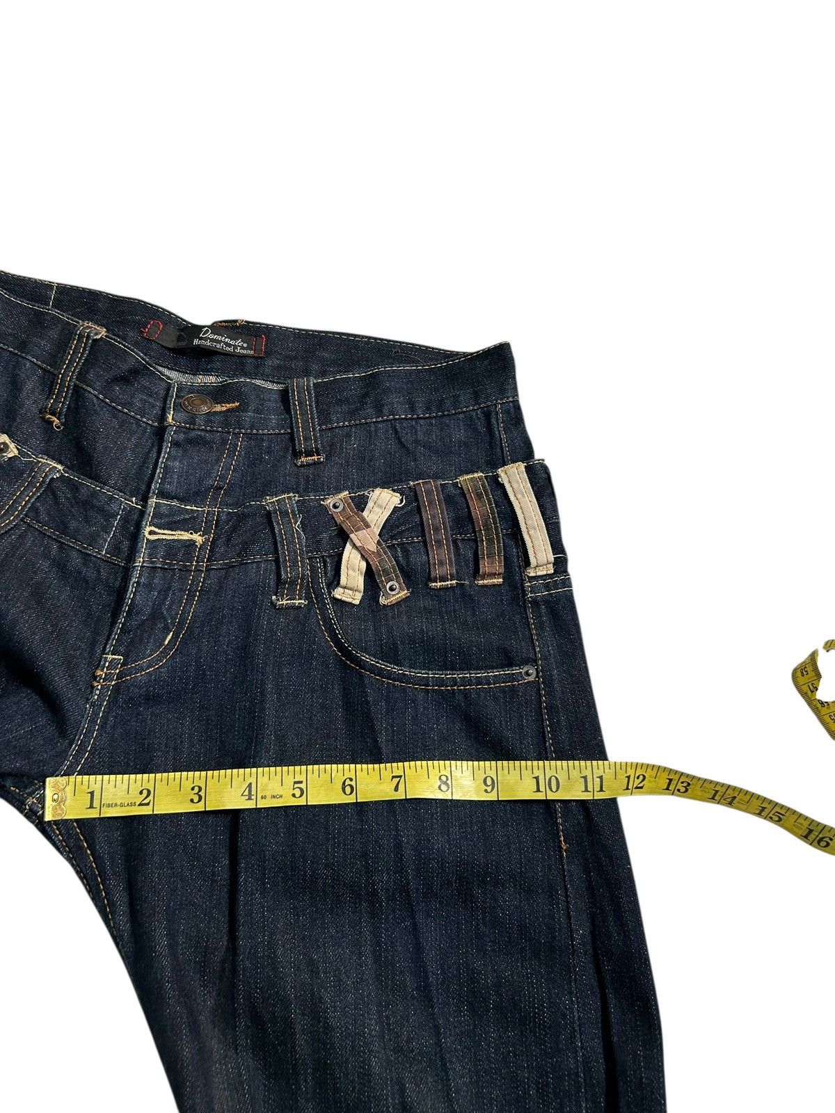 Japanese Brand × Kapital × Vintage Double Waist Dominate Japanese Punk Style Denim Jeans Size US 32 / EU 48 - 15 Thumbnail