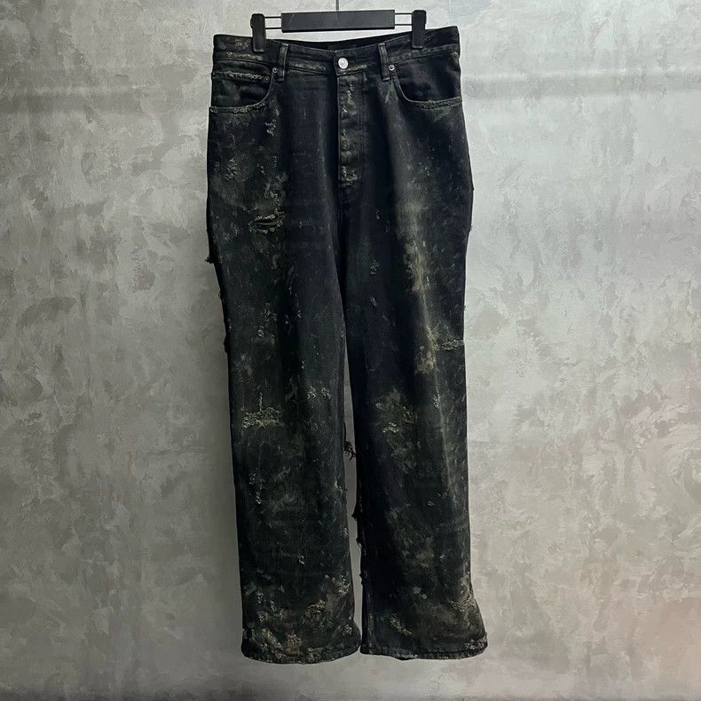 Balenciaga Balenciaga size XS Crimson tear and dirt effect pocket str Size US 27 - 1 Thumbnail