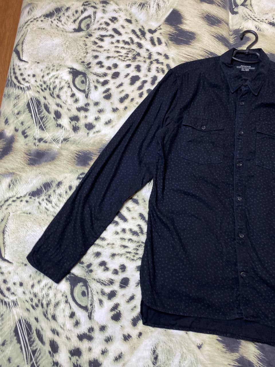 Allsaints Allsaints Shirt Button-up Long Sleeve Logo Size US L / EU 52-54 / 3 - 7 Thumbnail