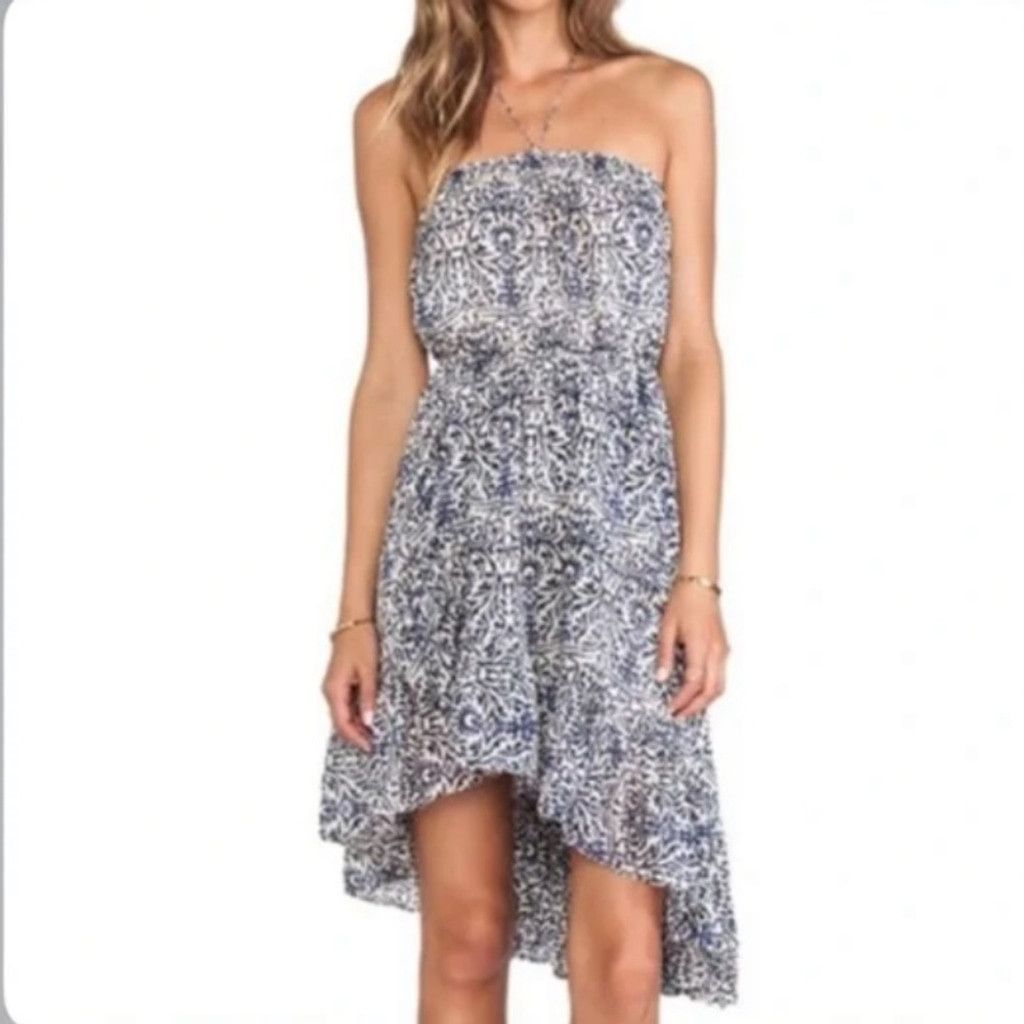 Free People FREE PEOPLE Safari Sunset Halter Ruffle light Summer Dress S Size M / US 6-8 / IT 42-44 - 6 Thumbnail