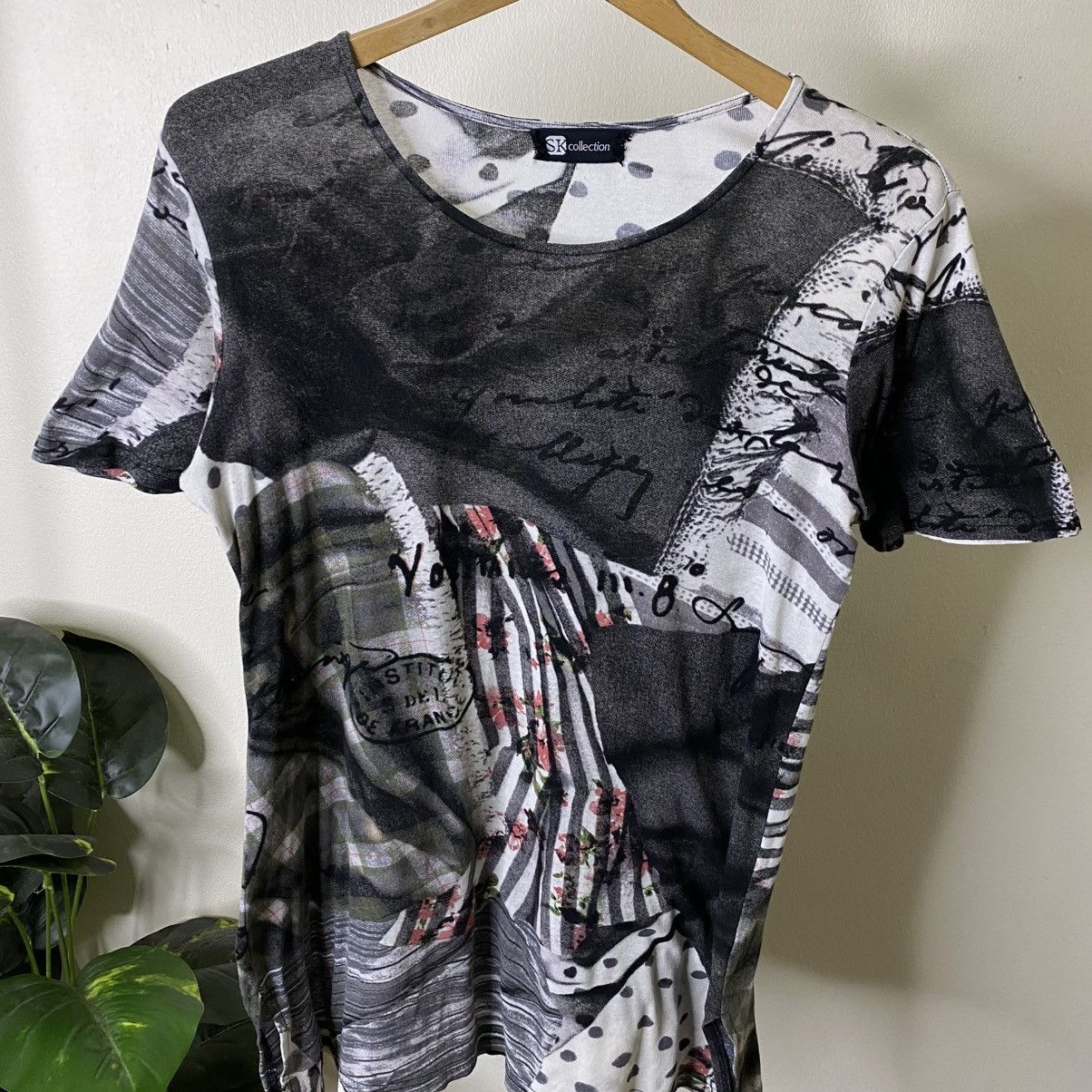 If Six Was Nine JapanBrand Seditionaries Poem Cyber Gothic Punk Grunge Tee Size M / US 6-8 / IT 42-44 - 2 Thumbnail
