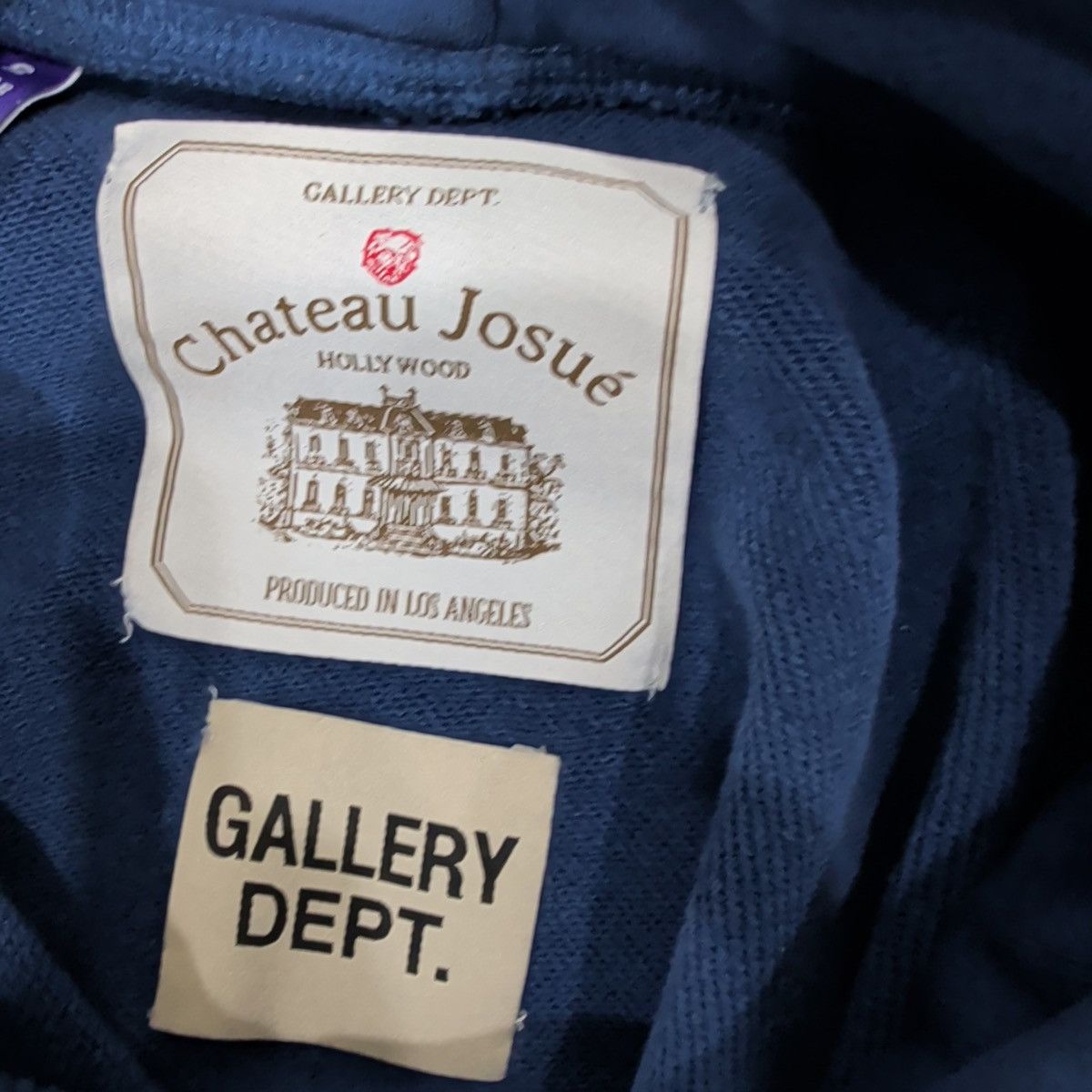 Gallery Dept. Gallery Dept Chateau Ranch Hoodie Navy Blue Size US M / EU 48-50 / 2 - 8 Thumbnail