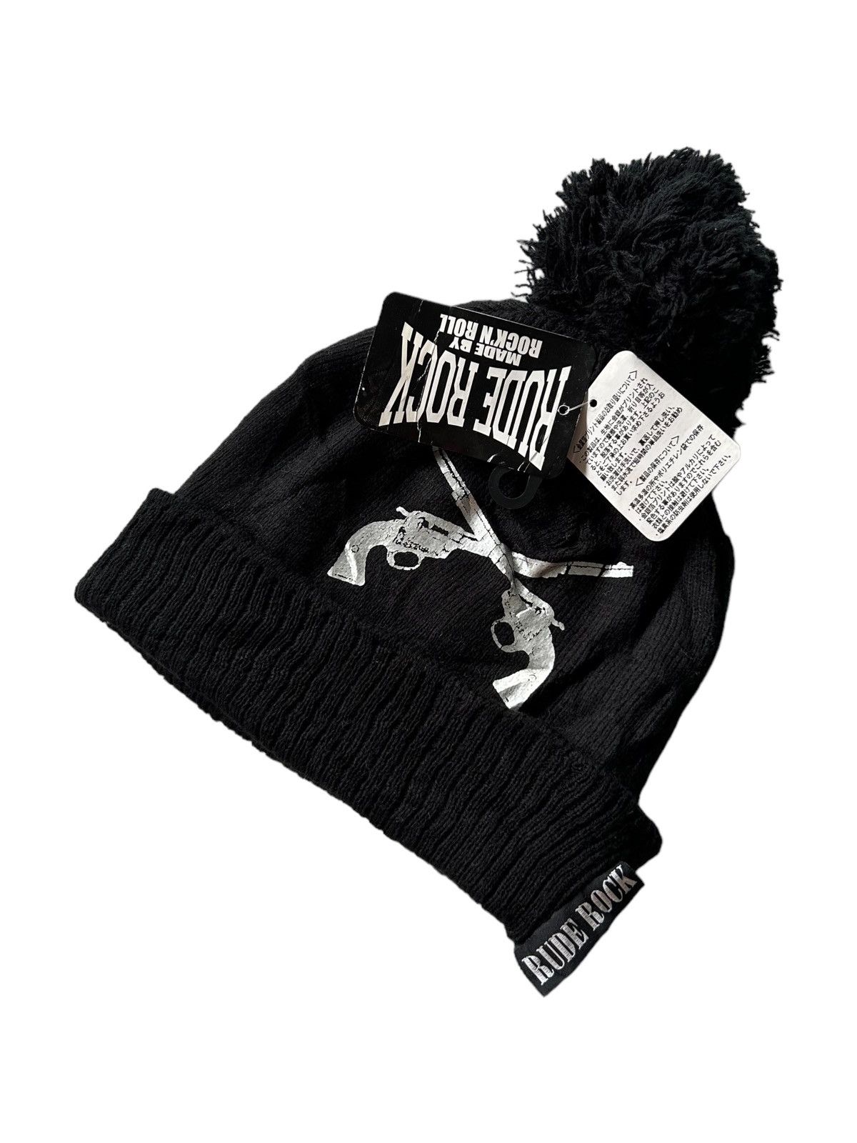 14th Addiction × Hysteric Glamour × Japanese Brand MADE BY ROCK N' ROLL RUDE ROCK BEANIE HATS☠️🎌🎌 Size ONE SIZE - 1 Thumbnail