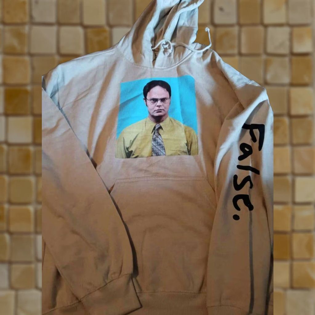 Vintage VINTAGE? The Office Mens Hoodie Sweatshirt Dwight Tan XXL Not specified Size US XXL / EU 58 / 5 - 1 Preview