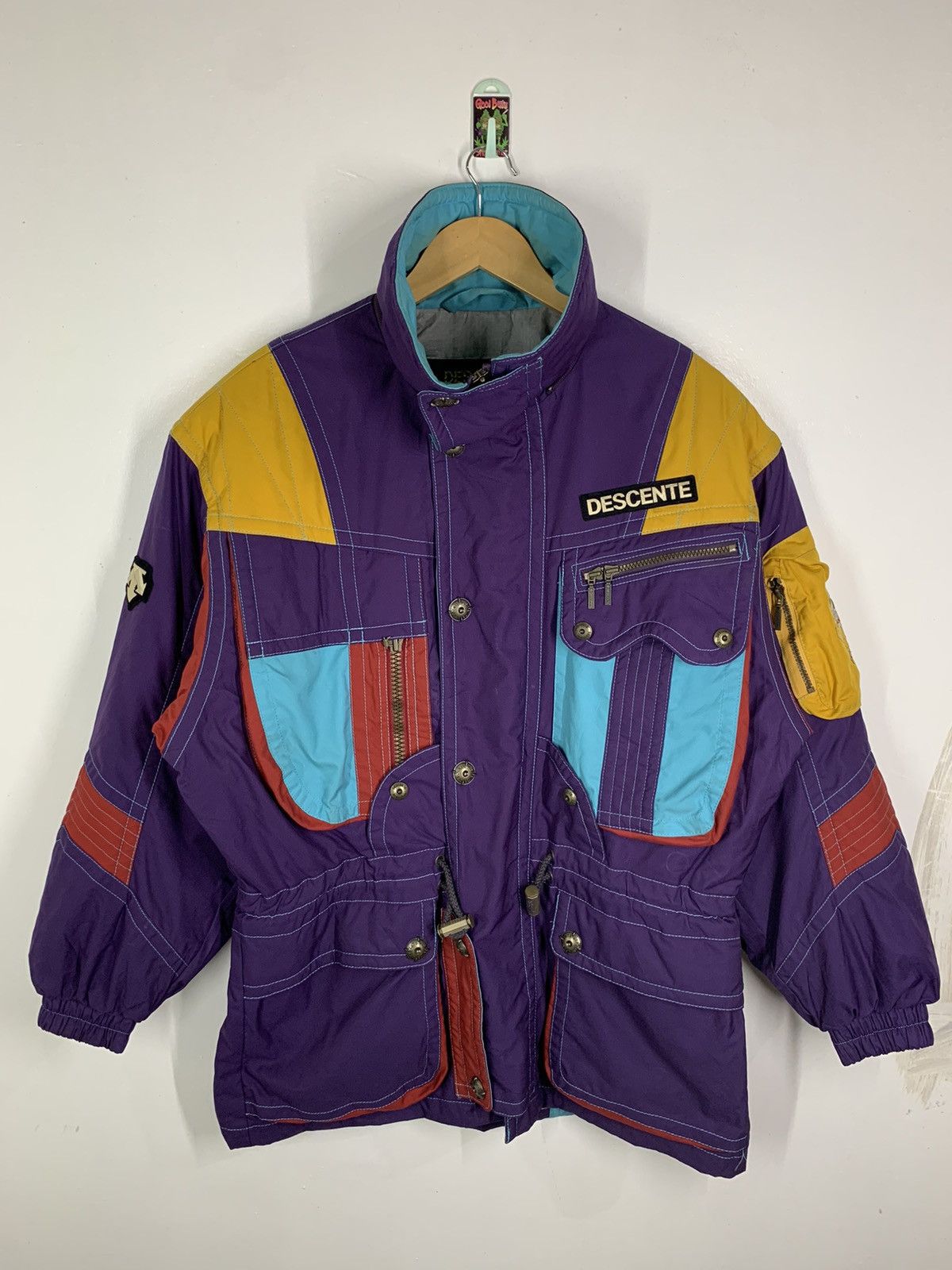 Vintage 90s Descente Ski Vest popular M Purple