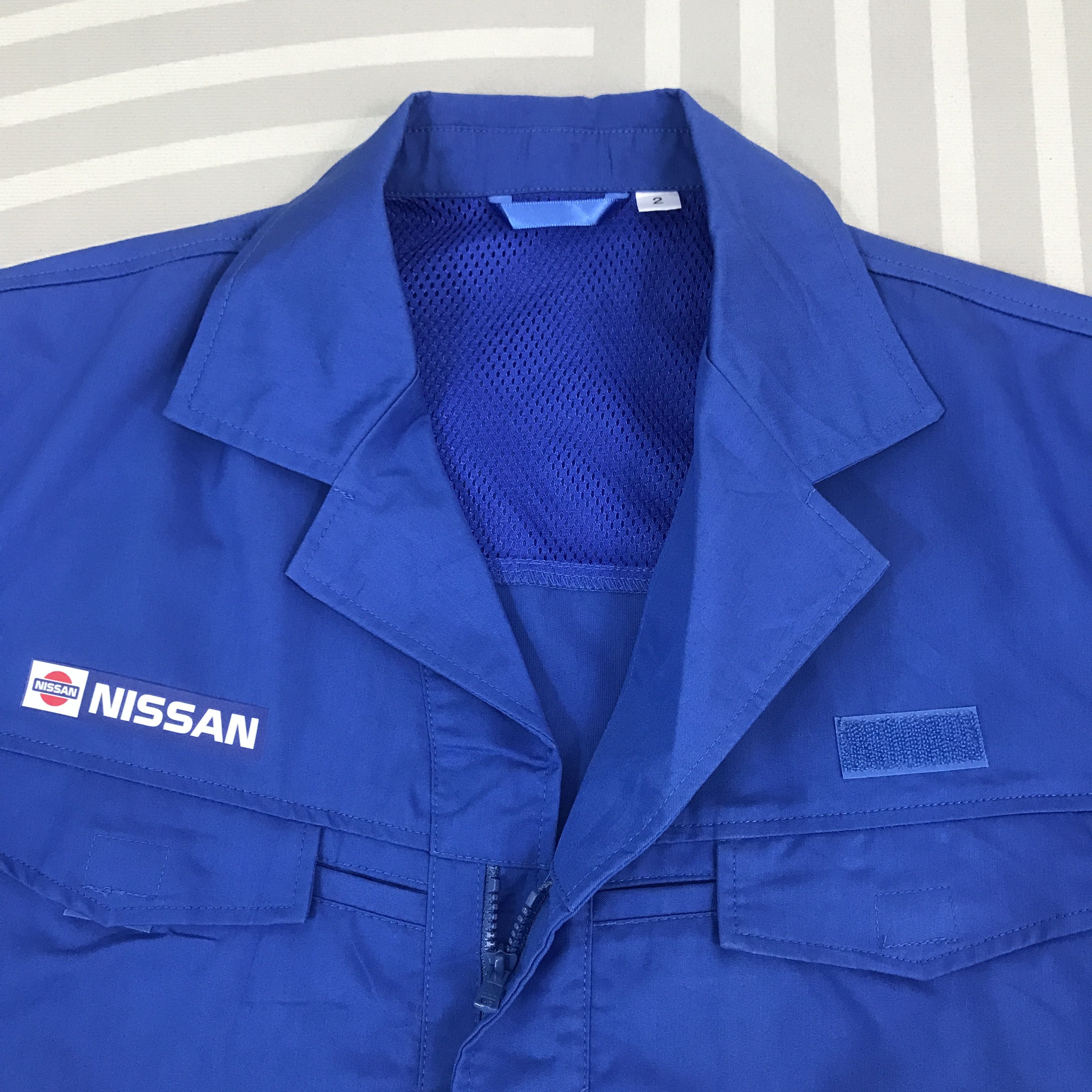 Japanese Brand Vtg Nissan Racing motorsport uniforms Japan custom Jacket Size US L / EU 52-54 / 3 - 8 Thumbnail