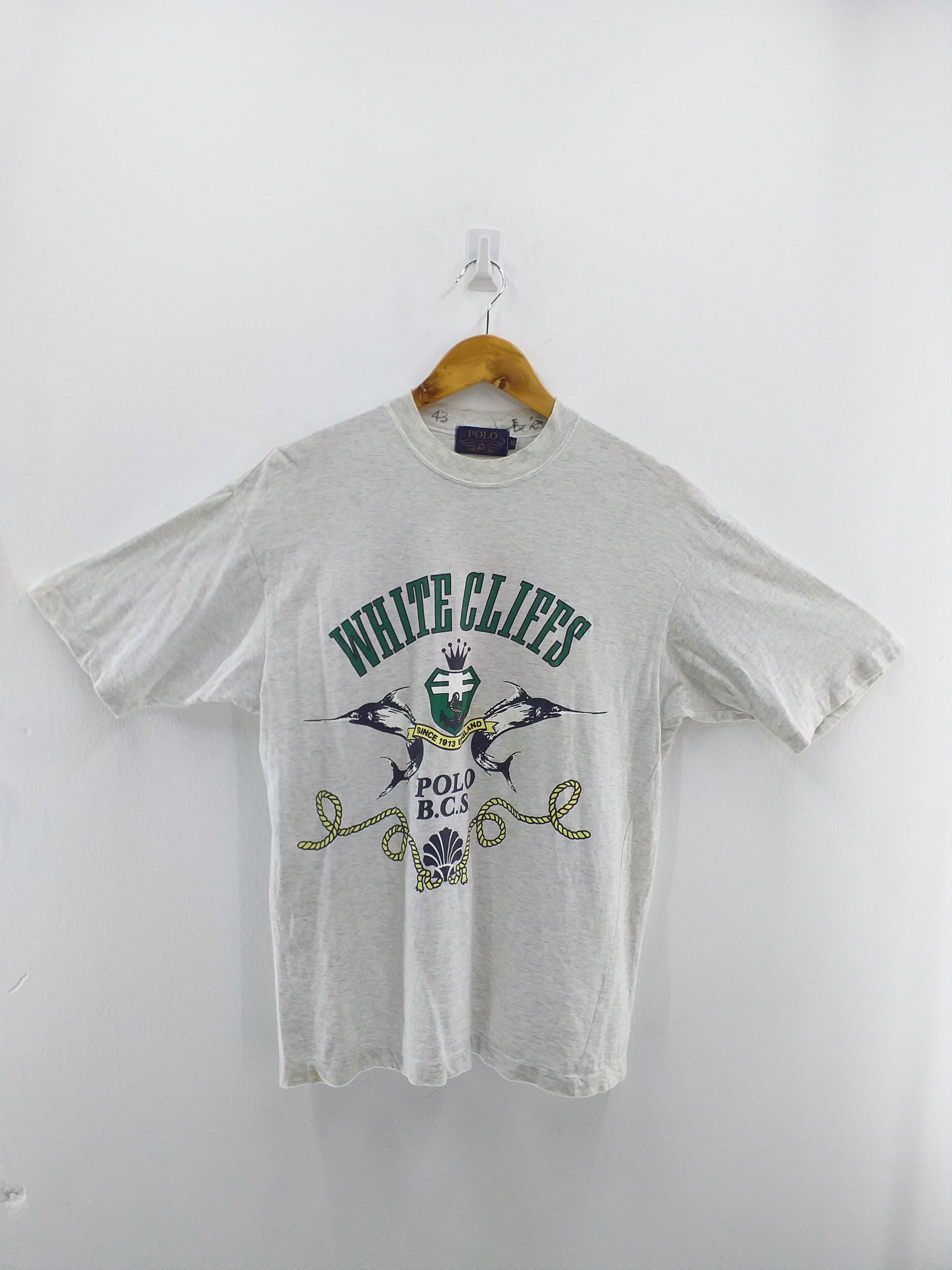 image of Beverly Hills Polo Club x Polo Ralph Lauren Vintage Polo British Country Spirit Big Logo Tshirt -A0