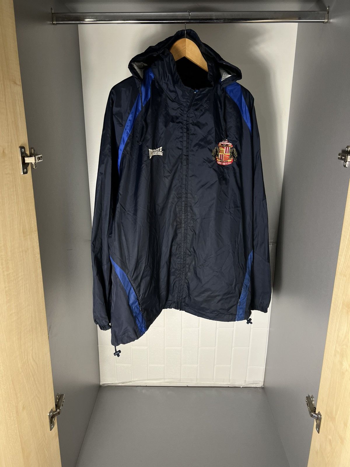Lonsdale VINTAGE LONSDALE FC SUNDERLAND ENGLAN SOCCER JACKET Y2K 90s Size US XXL / EU 58 / 5 - 5 Thumbnail