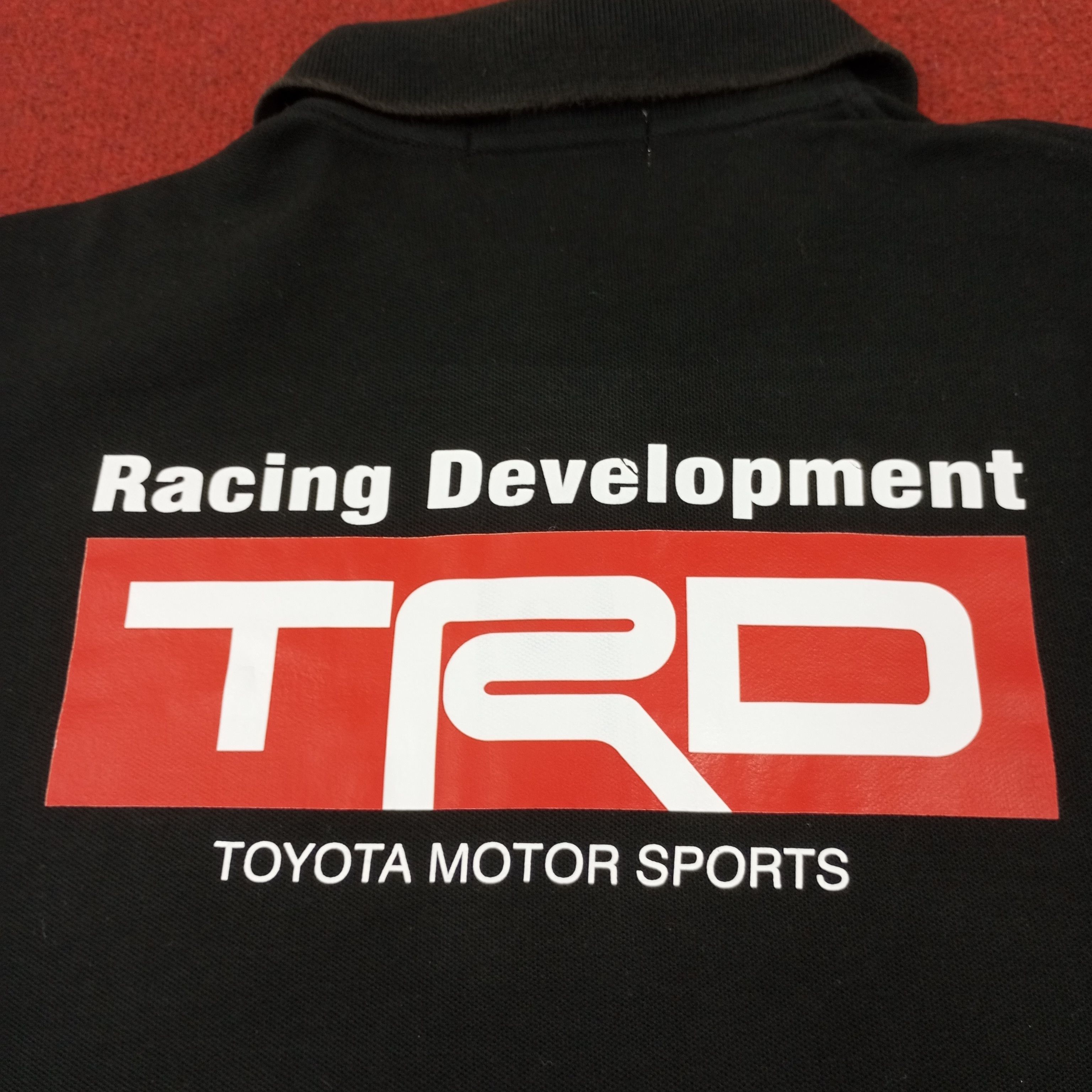 Japanese Brand × Vintage TRD Toyota Motorsports Racing Development Custom Art Polos Size US L / EU 52-54 / 3 - 2 Thumbnail