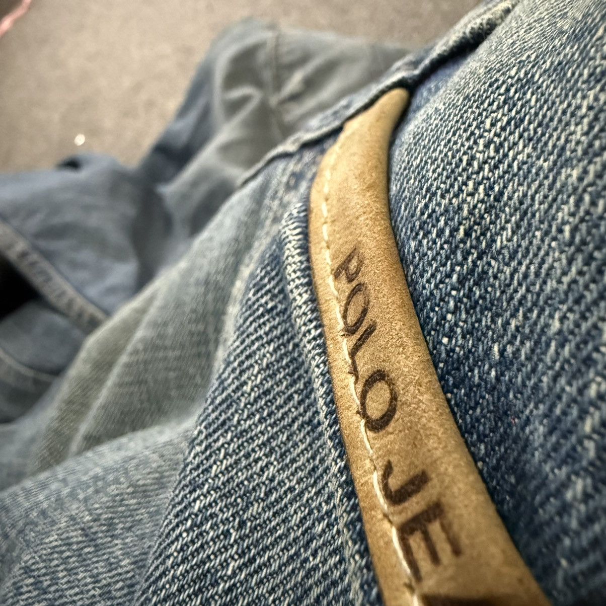 RRL Ralph Lauren Vintage Ralph Lauren C5 Freemont Carpenter Distressed Denim Size US 32 / EU 48 - 14 Thumbnail