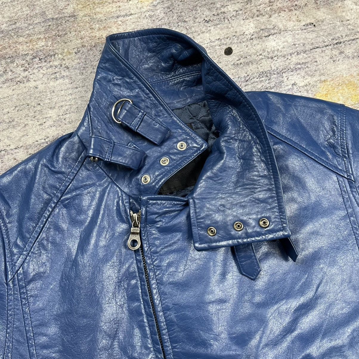 Stussy Vintage 2000s stussy riders leather jacket Size US L / EU 52-54 / 3 - 8 Thumbnail