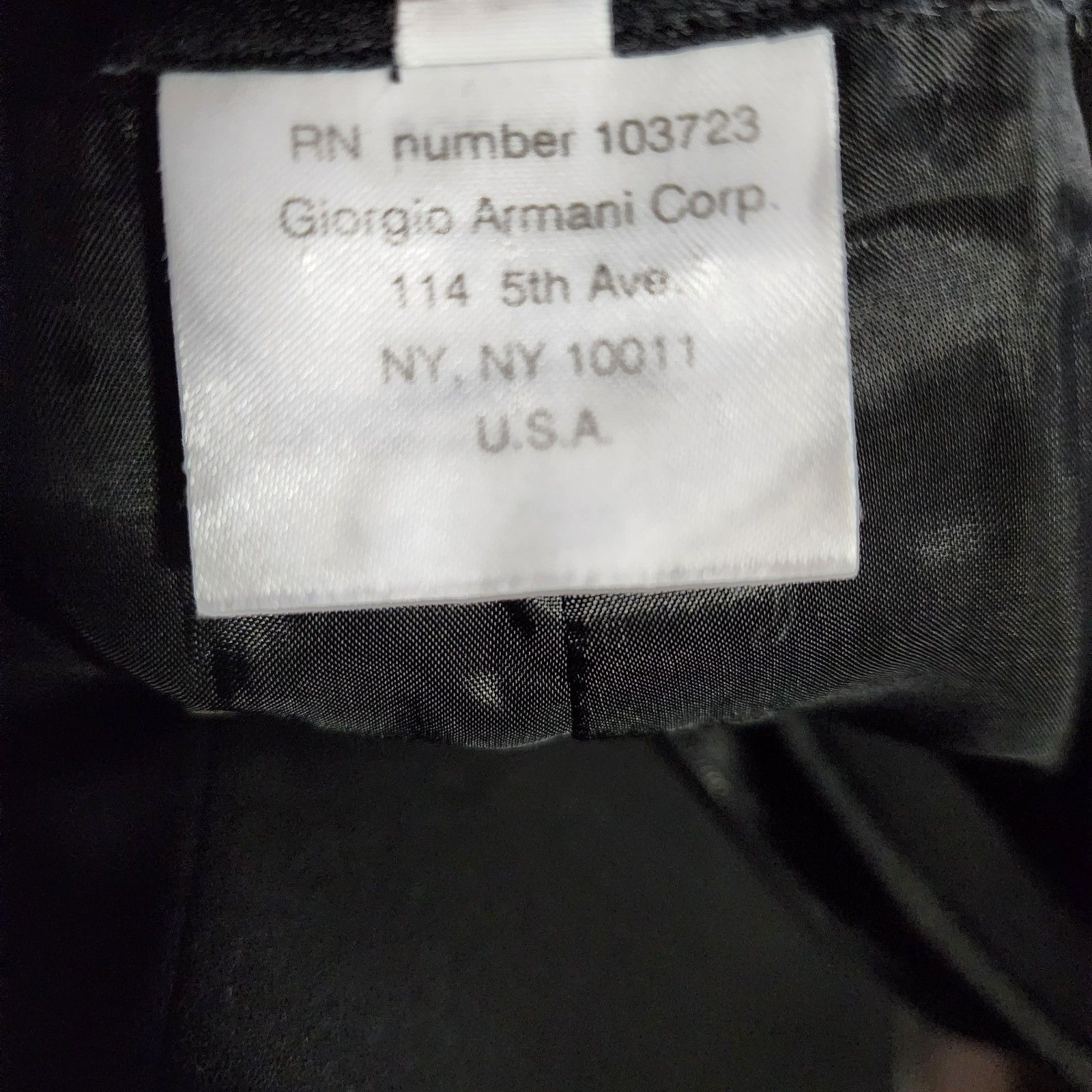 Giorgio Armani Giorgio Armani Black Wool Skirt – Zip Closure, Size 44 (IT) Size 30" / US 8 / IT 44 - 3 Thumbnail
