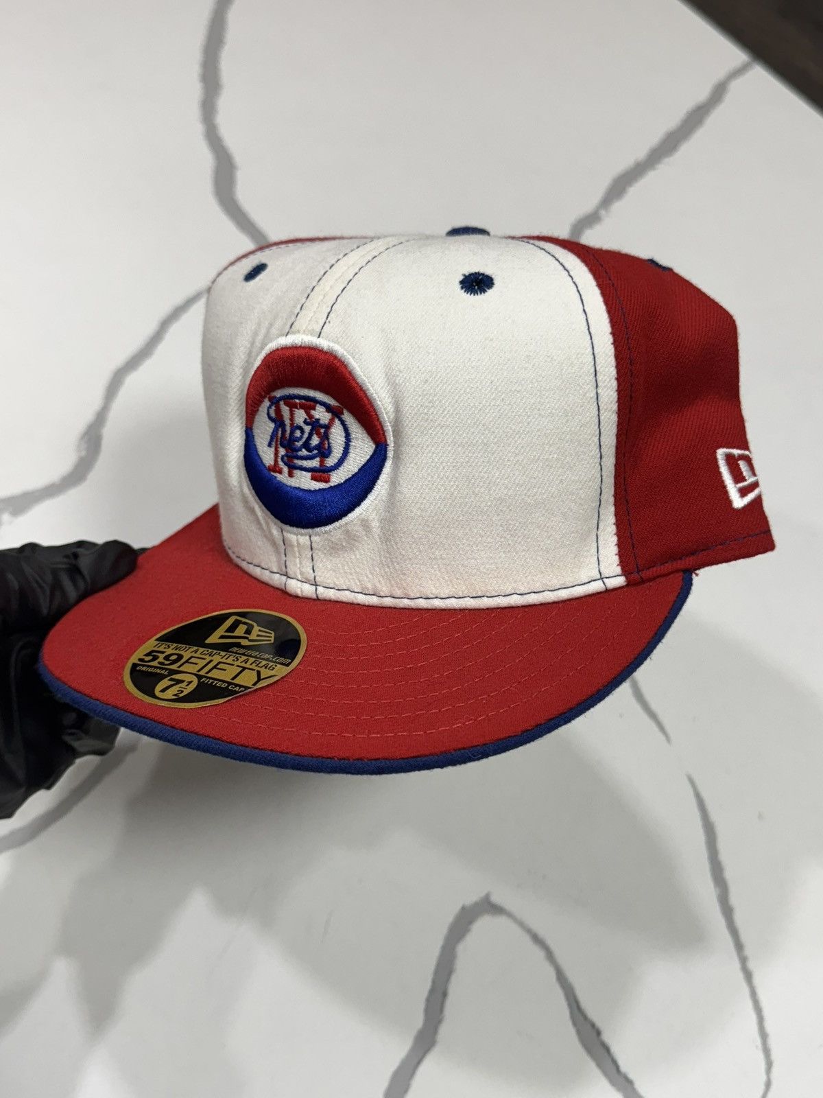 New Era Vintage New York Nets Fitted Cap ABA Hardwood Classics Size ONE SIZE - 2 Thumbnail