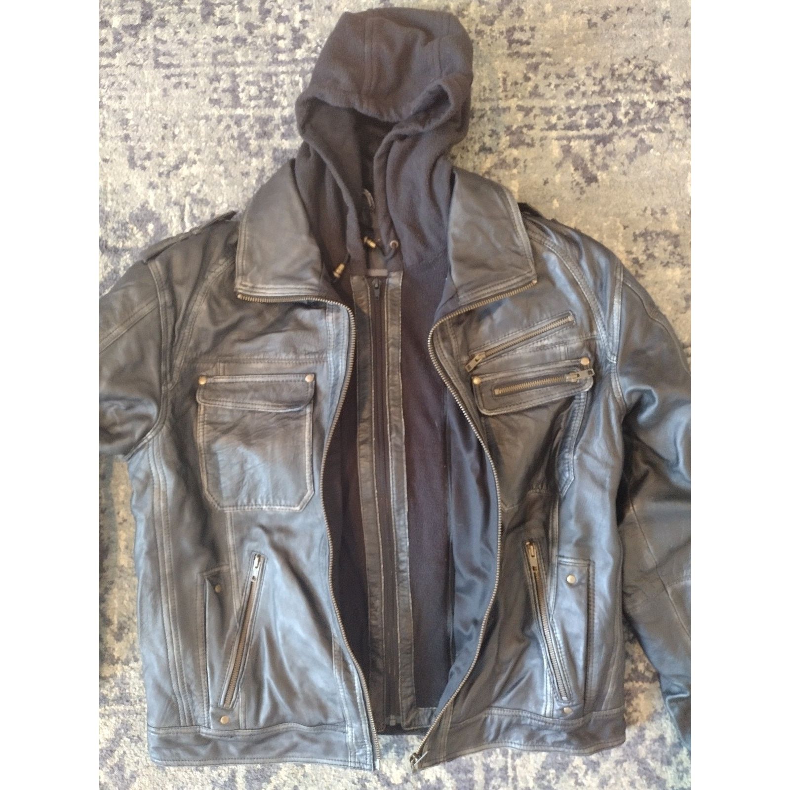 BILLTORNADE Motorcycle jacket Custom Bilt Drago Jacket, Built In Padding Size US XL / EU 56 / 4 - 4 Thumbnail