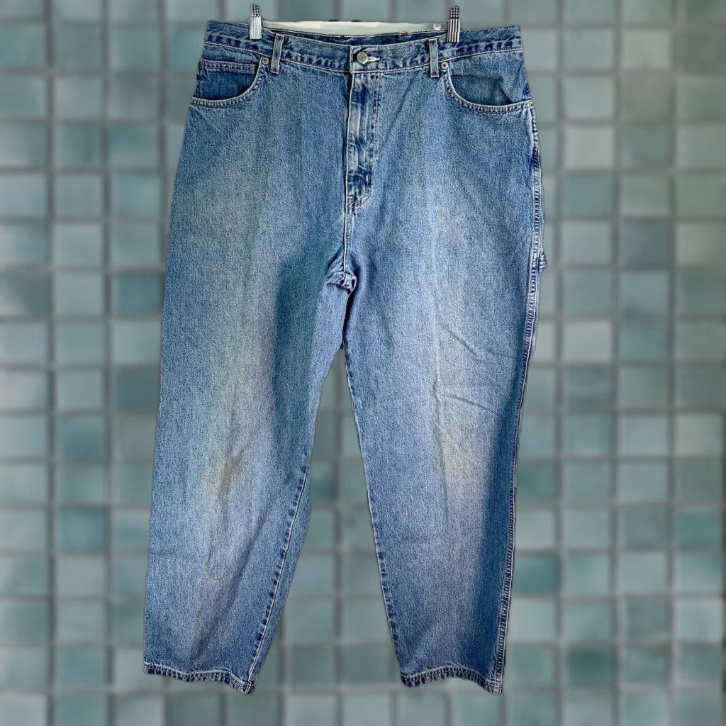 Faded Glory VINTAGE Faded Glory Carpenter Jeans 38x32 Men's Wide Leg Size US 38 / EU 54 - 1 Thumbnail