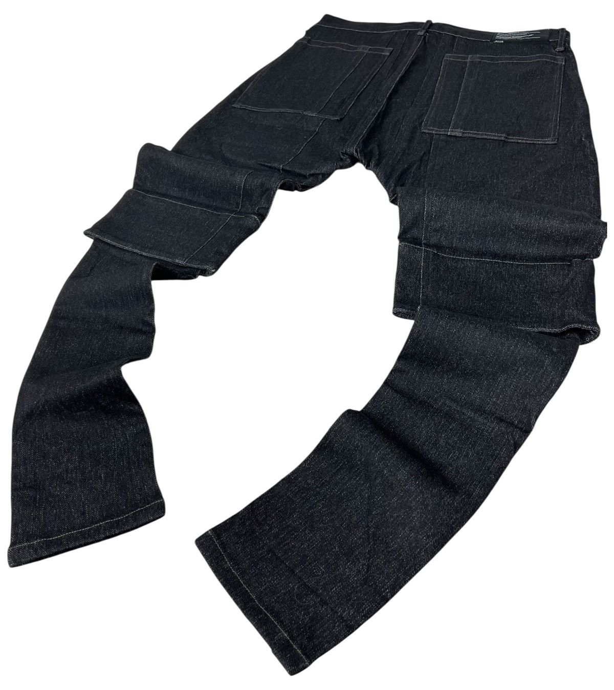 Julius JULIUS “EXHIBITION SAMPLE” Layered Denim Avant Garde Archive Size US 34 / EU 50 - 12 Thumbnail