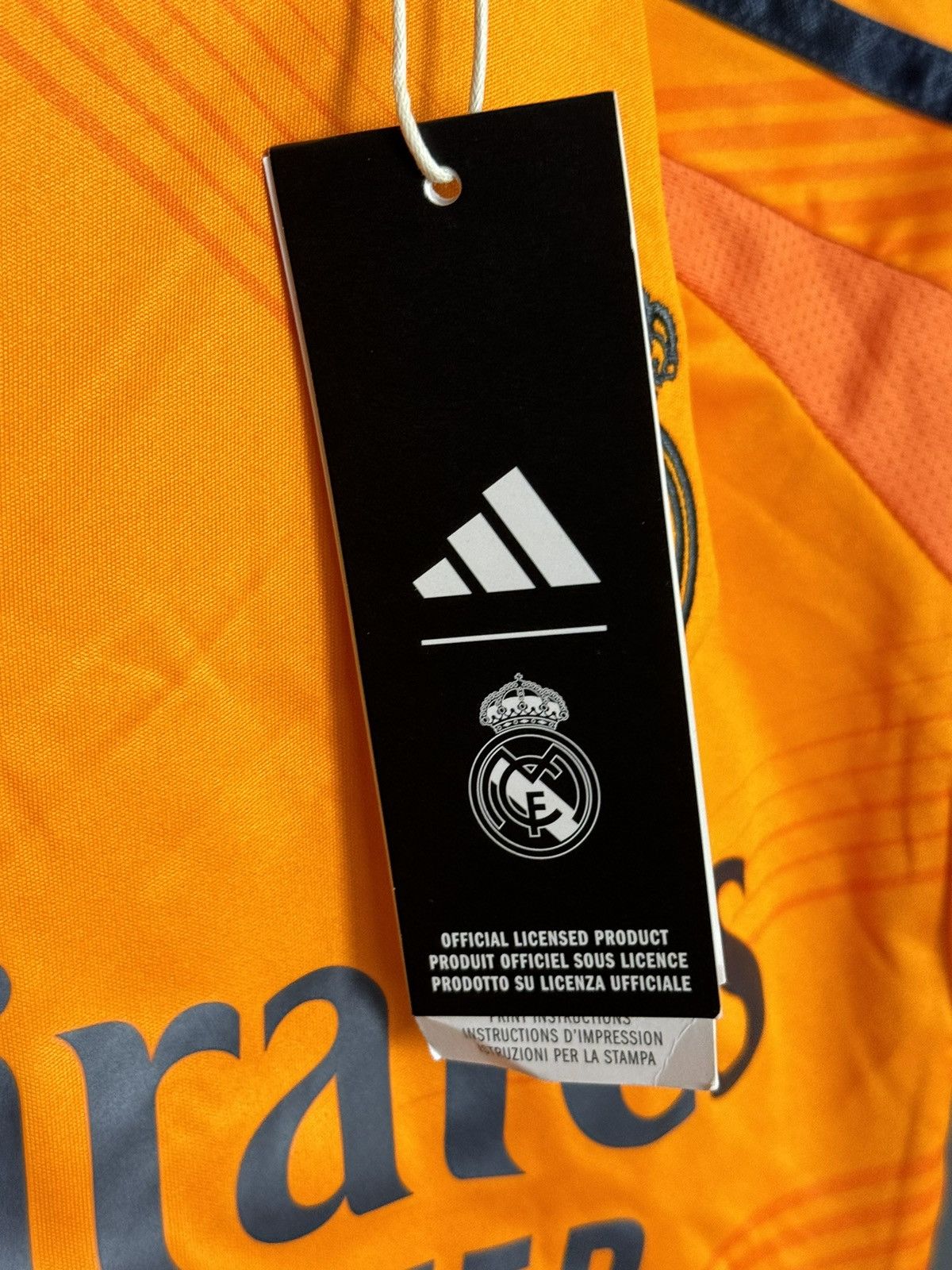 Adidas KIDS New Real Madrid 24/25 Away Bellingham Football Jersey Size US XS / EU 42 / 0 - 9 Thumbnail
