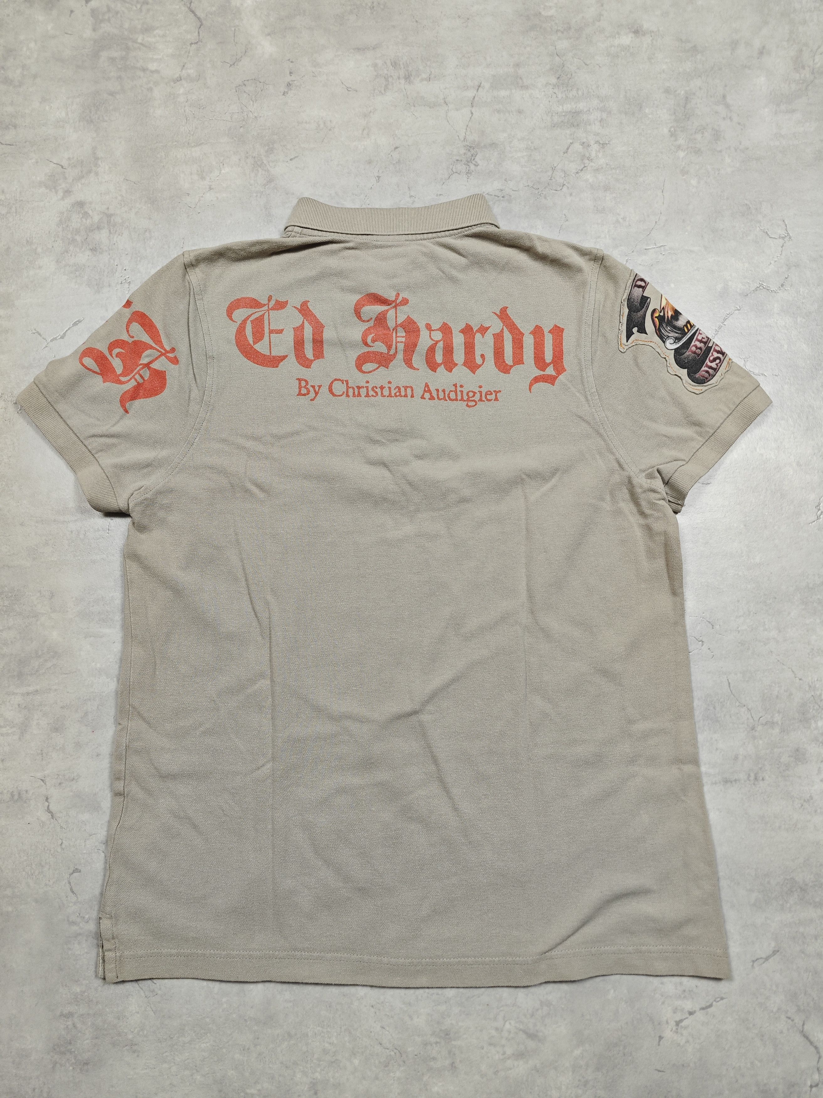 Ed Hardy Ed Hardy Y2K Polo Size US M / EU 48-50 / 2 - 5 Thumbnail