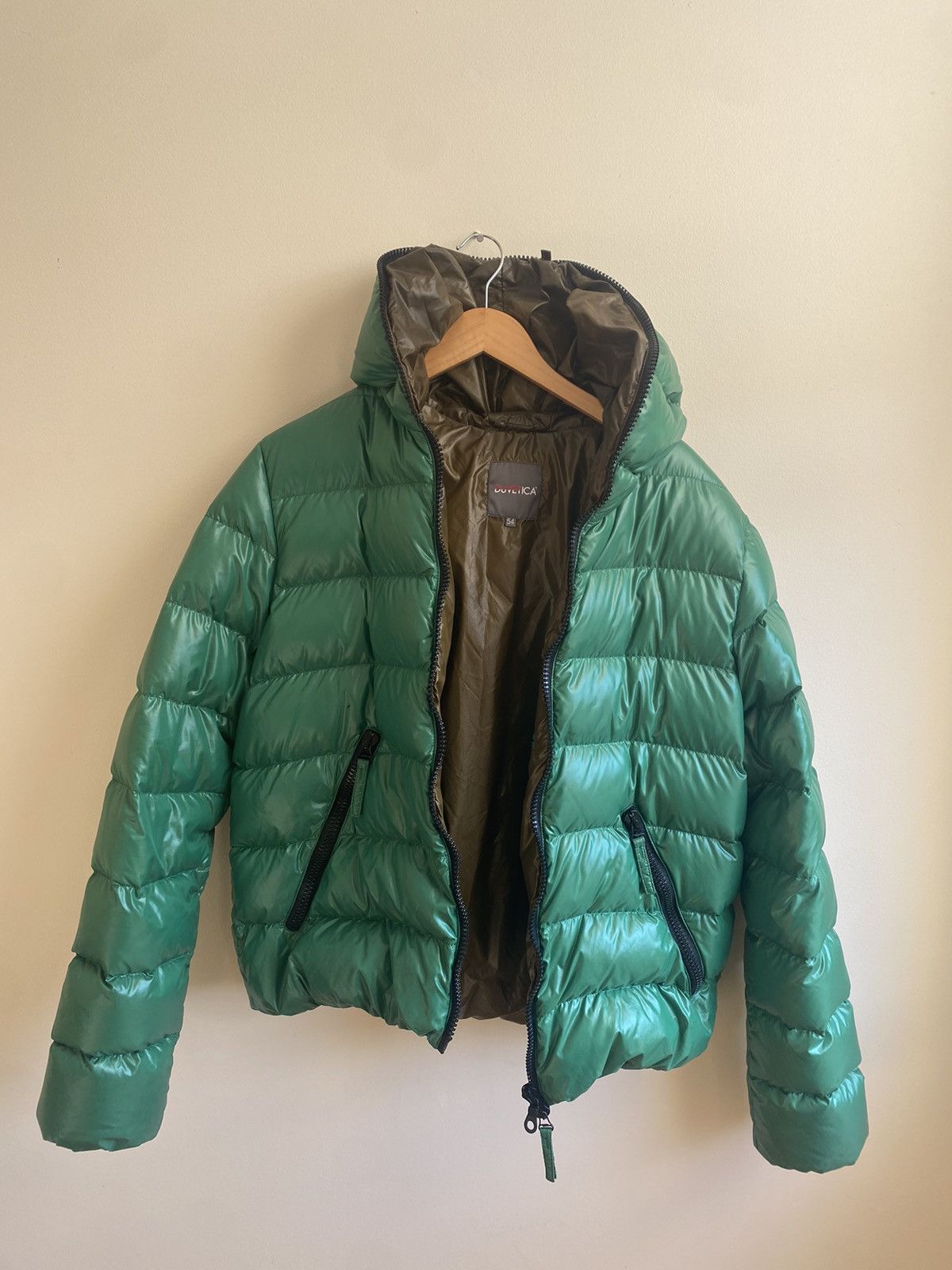 Duvetica Duvetica Full Zip Puffer Down Jacket Green Size US L / EU 52-54 / 3 - 8 Thumbnail