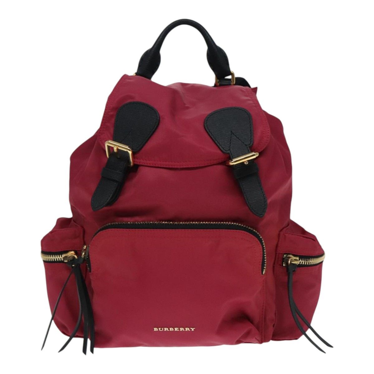 Burberry Rucksack Pink Synthetic Backpack Bag (Pre-Owned) Size ONE SIZE - 1 Thumbnail