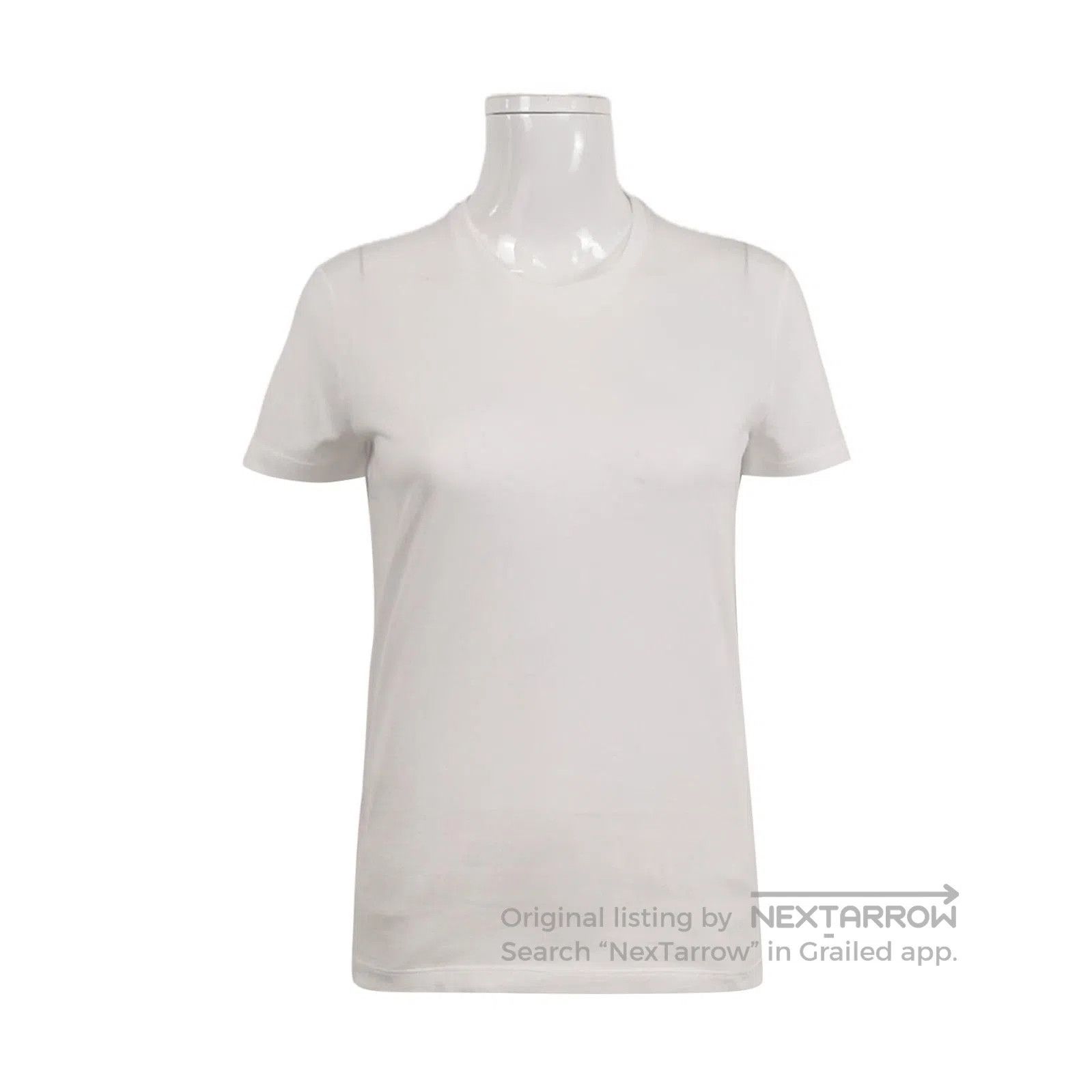 Prada Prada Classic Cotton Crew Neck T. Size S / US 4 / IT 40 - 1 Thumbnail