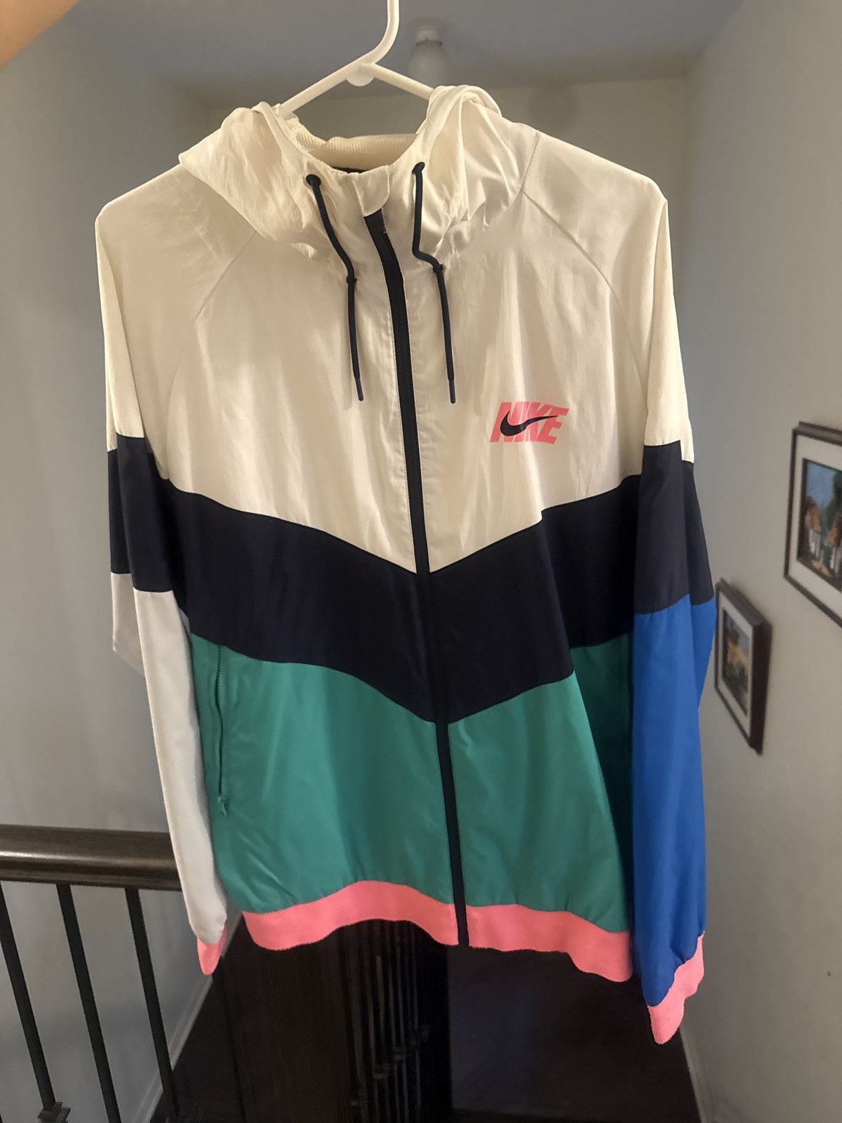 Nike Nike Windbreaker Size US XL / EU 56 / 4 - 2 Thumbnail