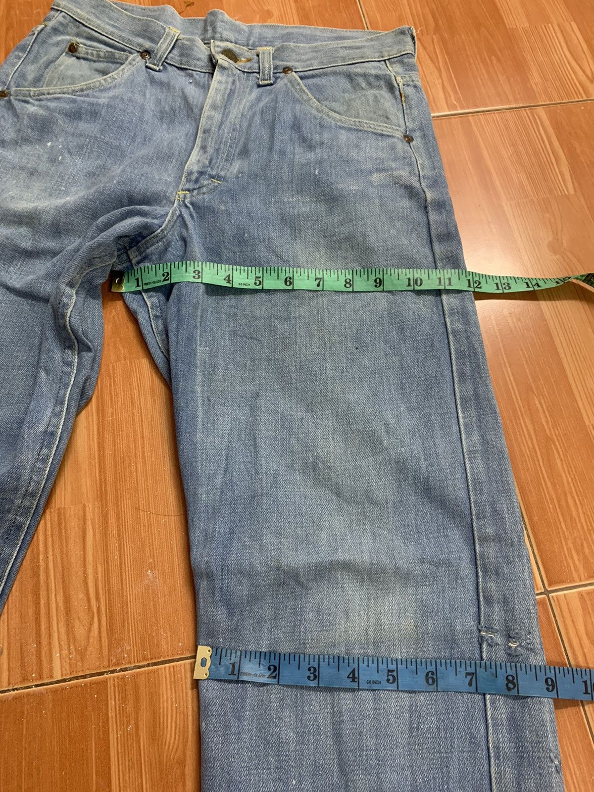 Lee Vtg 70s LEE RIDER light blue. ACCEPTED OFFER 💥 💥 Size US 30 / EU 46 - 7 Thumbnail