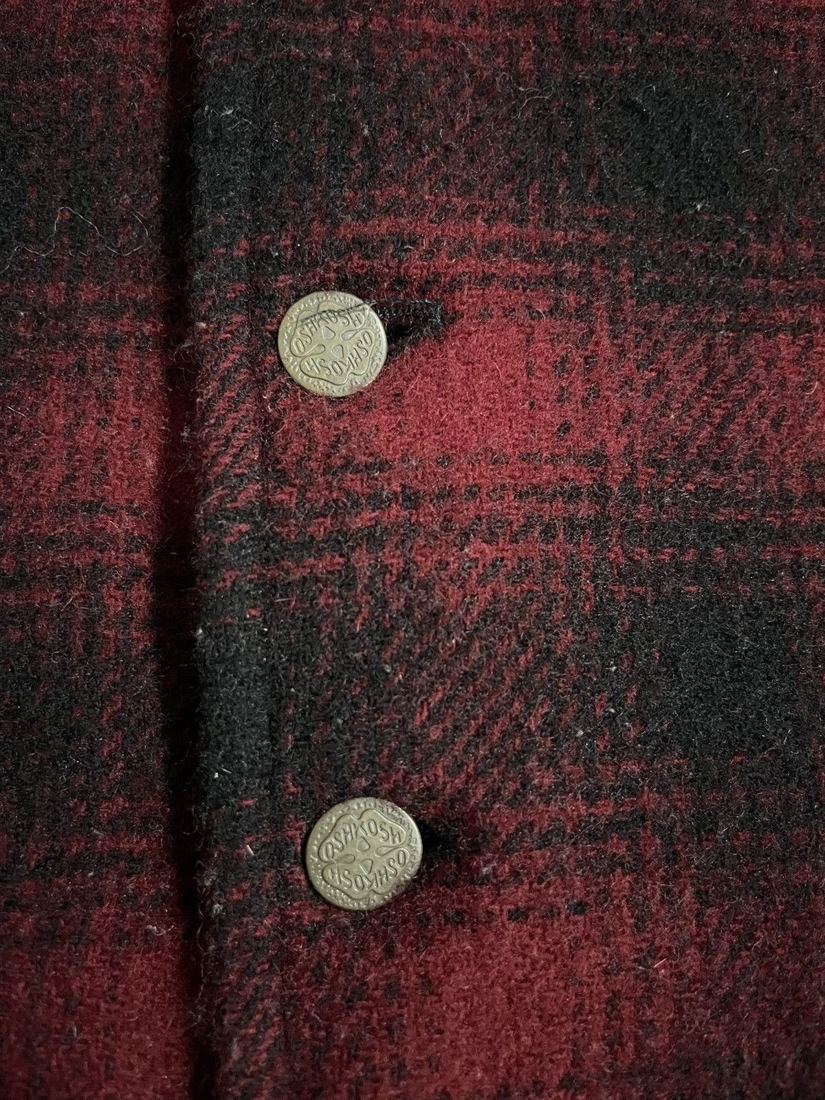 Oshkosh × Vintage × Woolrich Woolen Mills Vintage OSHKOSH Classic Wool Vest Size US M / EU 48-50 / 2 - 7 Thumbnail