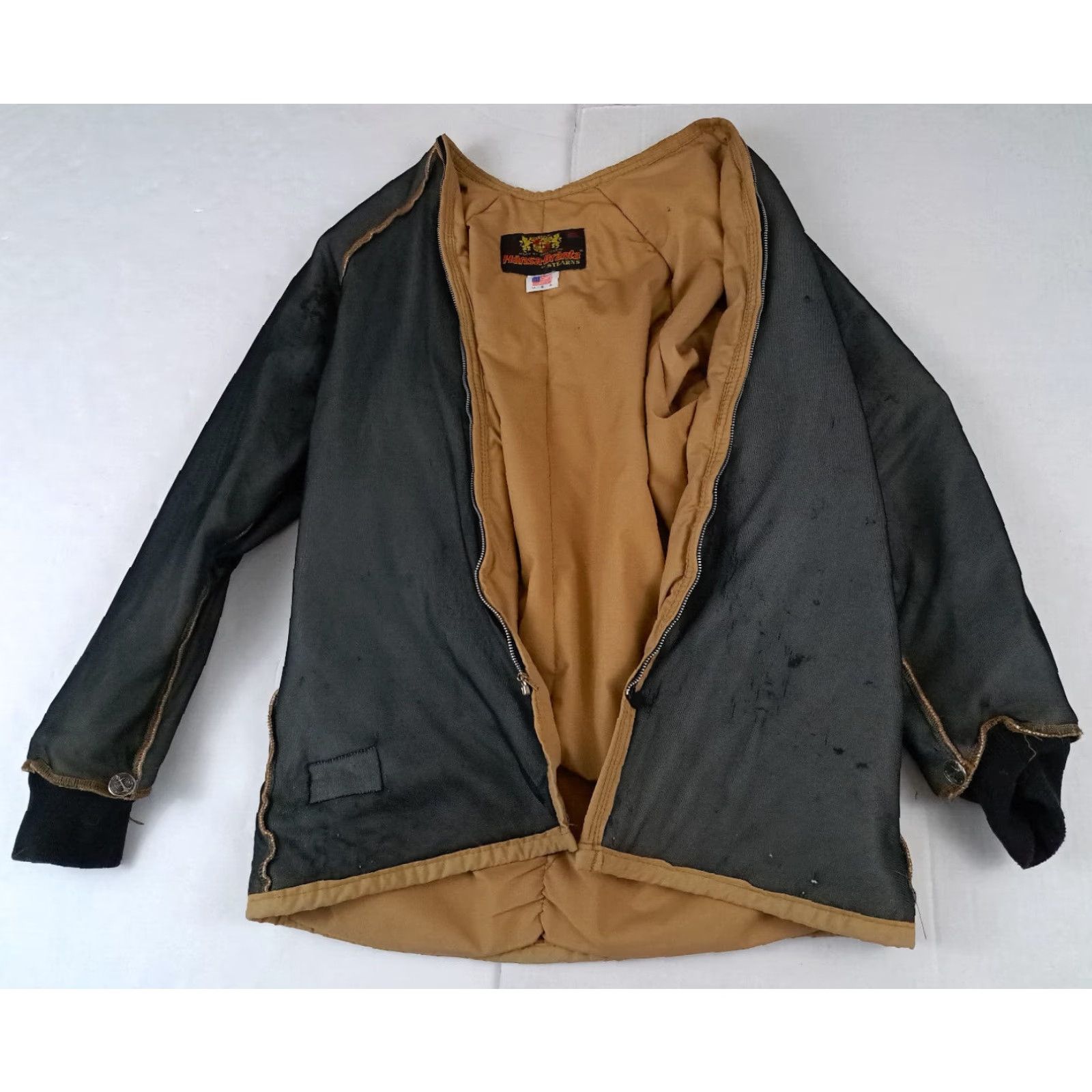Vintage VINTAGE Stearns Parka Jacket Men XL Blue 3M Liner Zip & Button Outdoor USA Size US XL / EU 56 / 4 - 2 Thumbnail