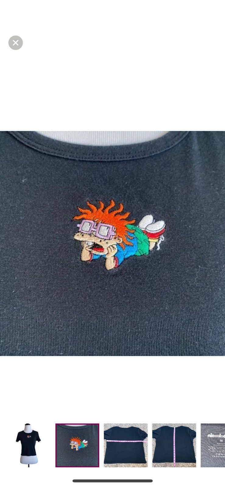 Nickelodeon Nickelodeon medium rugrats cropped top Size M / US 6-8 / IT 42-44 - 5 Thumbnail