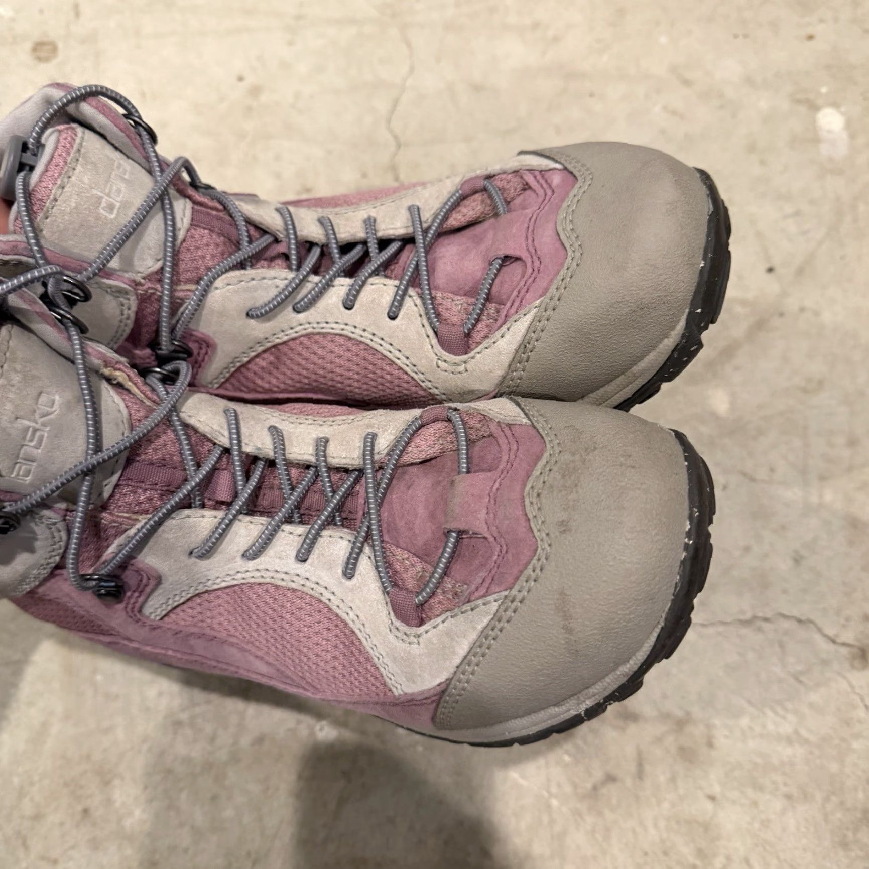 Dansko VINTAGE Dansko Hiking Boots Women Pink Mauve 9 US 40 EU Dansko 4358961624 Posy Leather Boots Size US 9 / IT 39 - 5 Thumbnail
