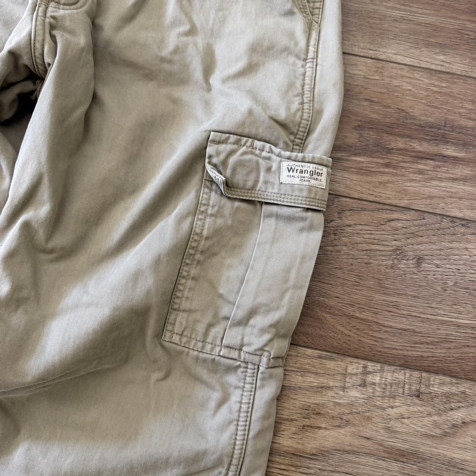 Wrangler Vintage Y2K 90s Wrangler Cargo Fleece Lined Pants Size US 34 / EU 50 - 11 Thumbnail