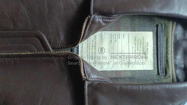 Neighborhood Neighborhood Leather Jacket Size US S / EU 44-46 / 1 - 3 Thumbnail