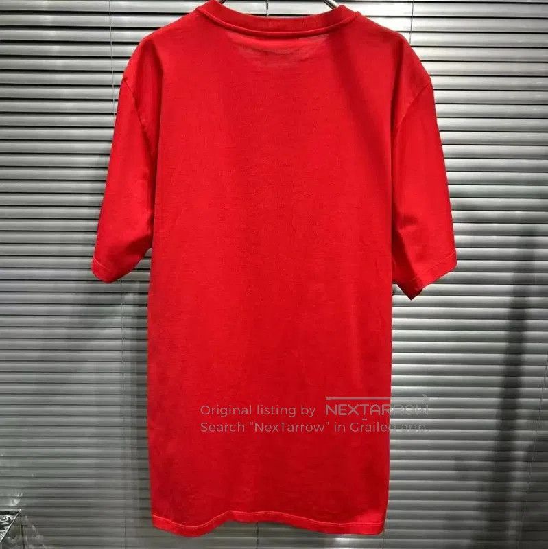 Max Mara MaxMara Circus Summer Red Cotton T-Shirt . Size S / US 4 / IT 40 - 2 Thumbnail
