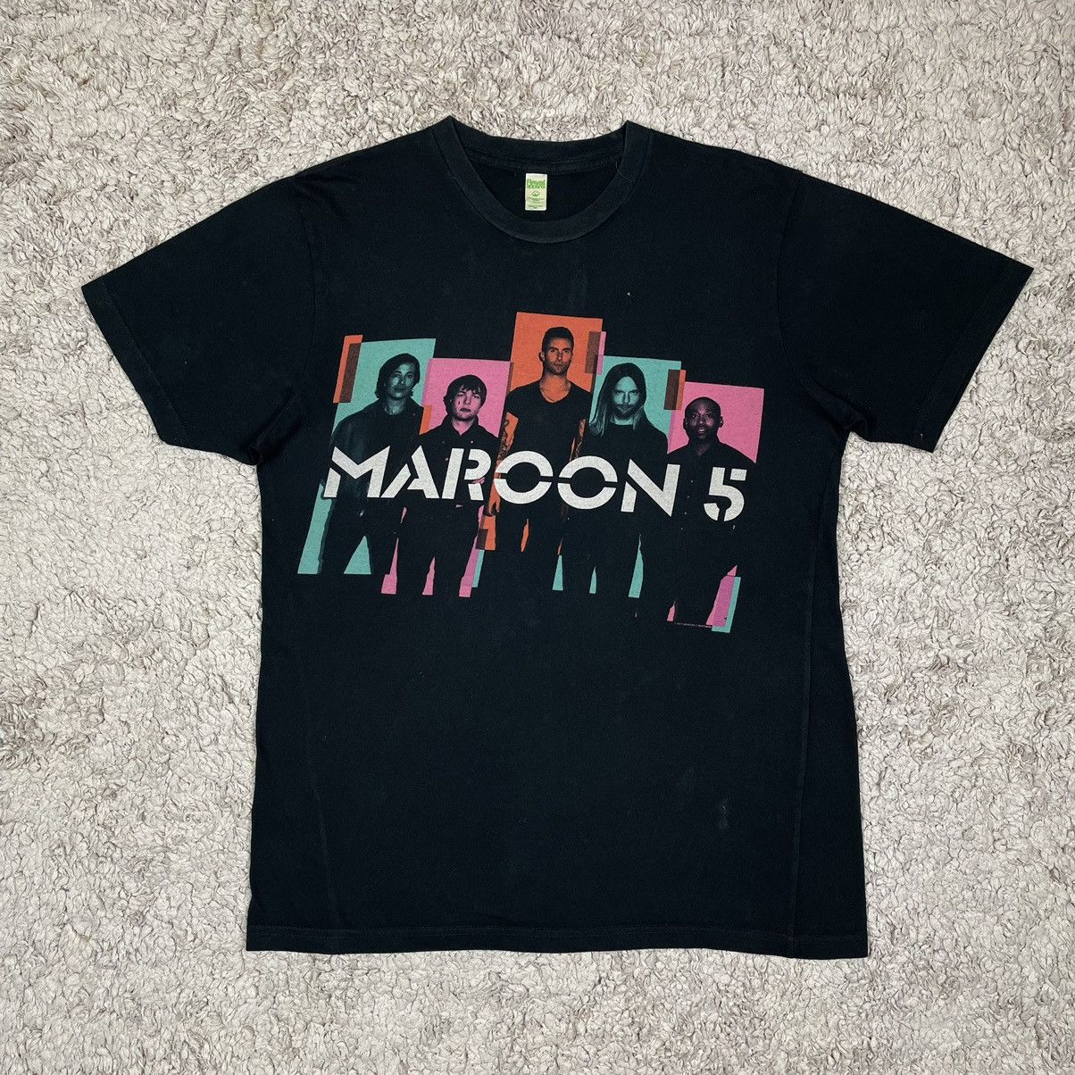 Band Tees Maroon 5 North America Tour 2013 T-shirt Size US M / EU 48-50 / 2 - 1 Thumbnail