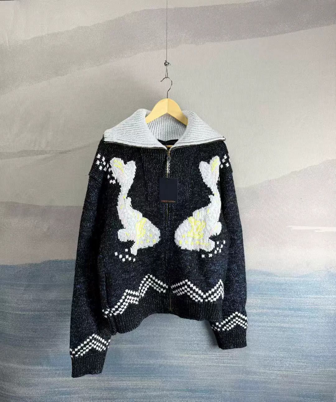 Louis Vuitton louis vuitton nigo blue rabbit floral jacket Size US XL / EU 56 / 4 - 1 Thumbnail
